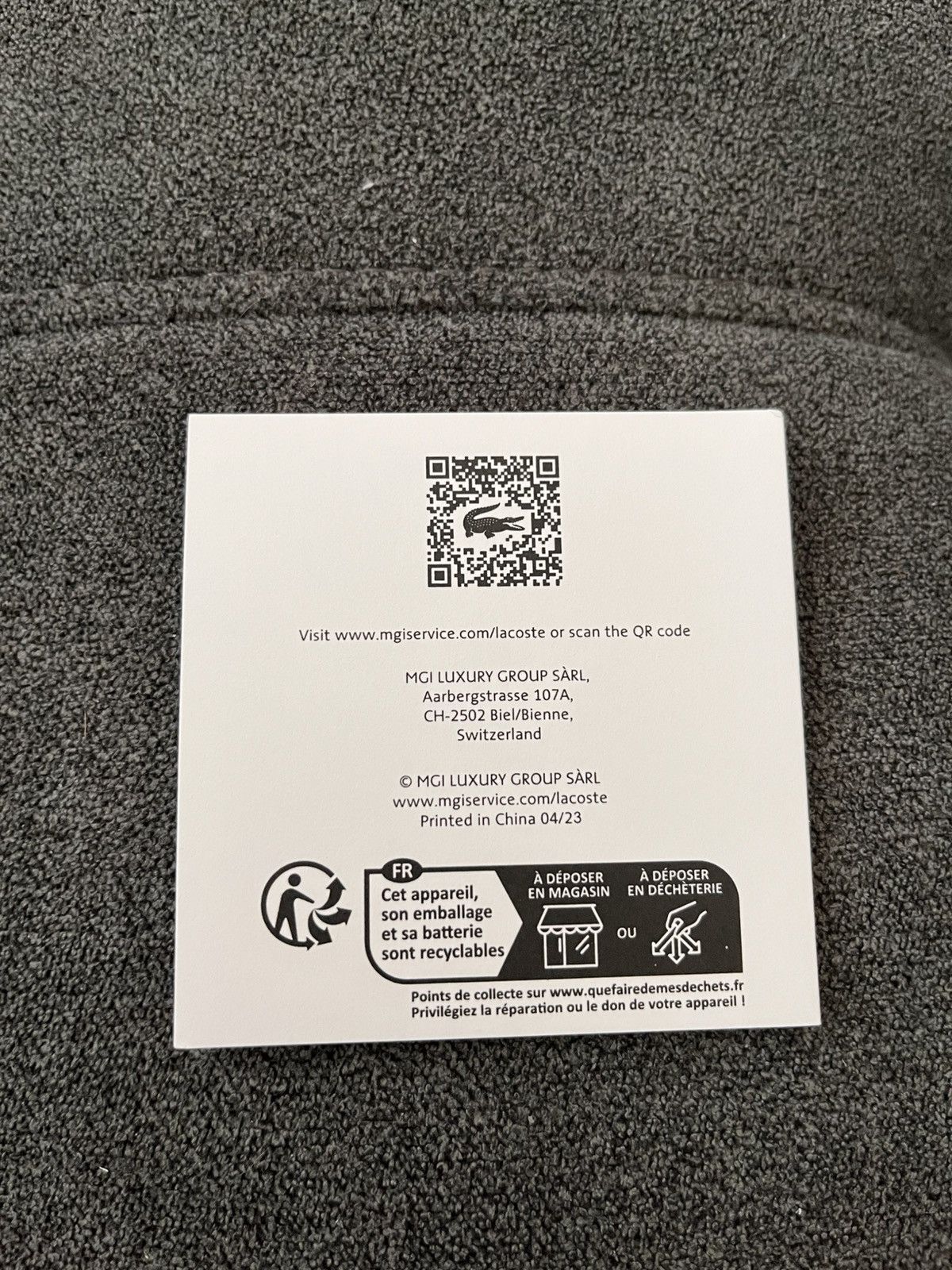 Golf le Fleur × Lacoste Le Fleur x Lacoste Pearl Bracelet Size ONE SIZE - 5 Thumbnail
