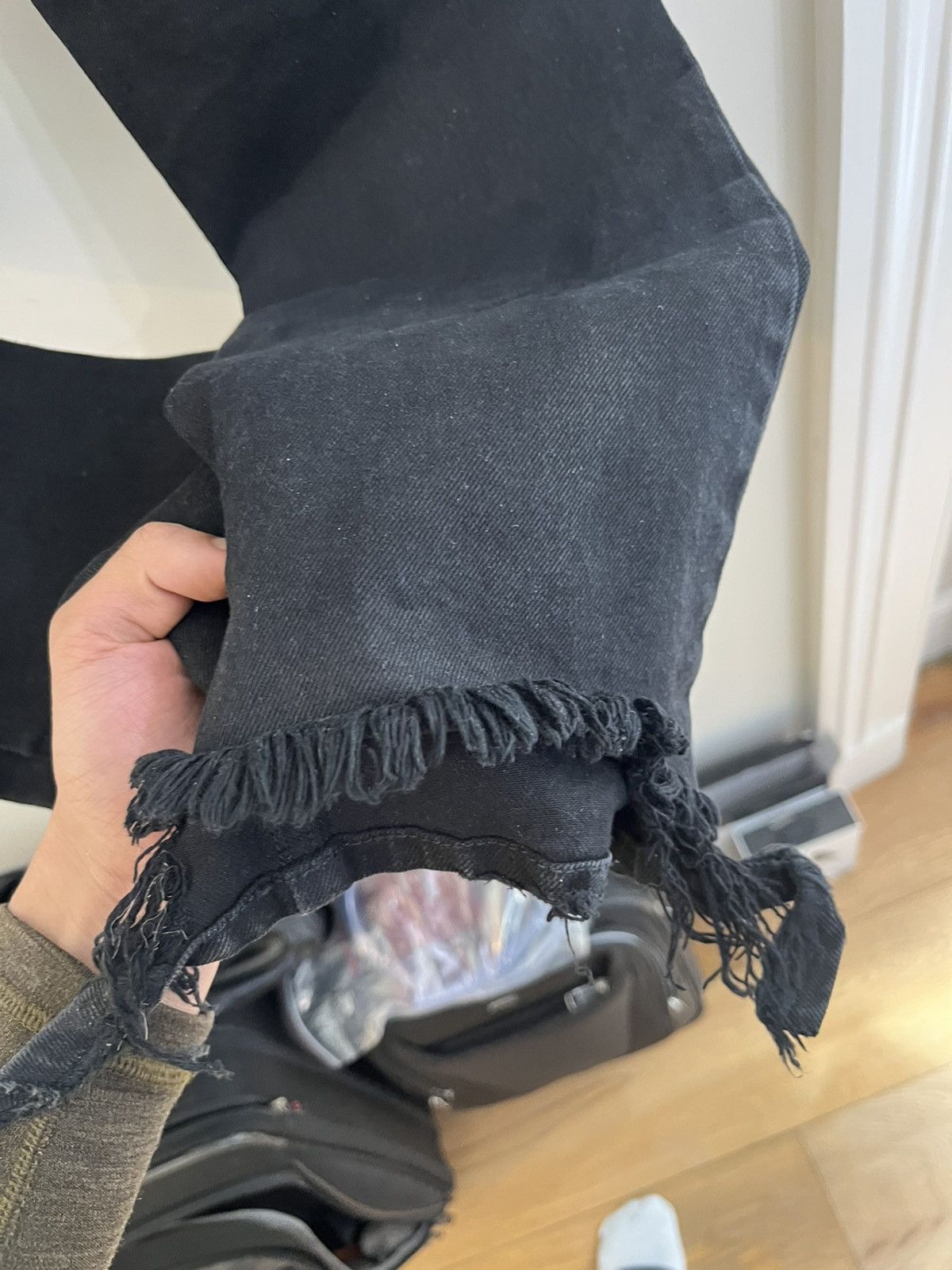 Balenciaga Balenciaga frayed hem denim 31 Size US 31 - 4 Thumbnail