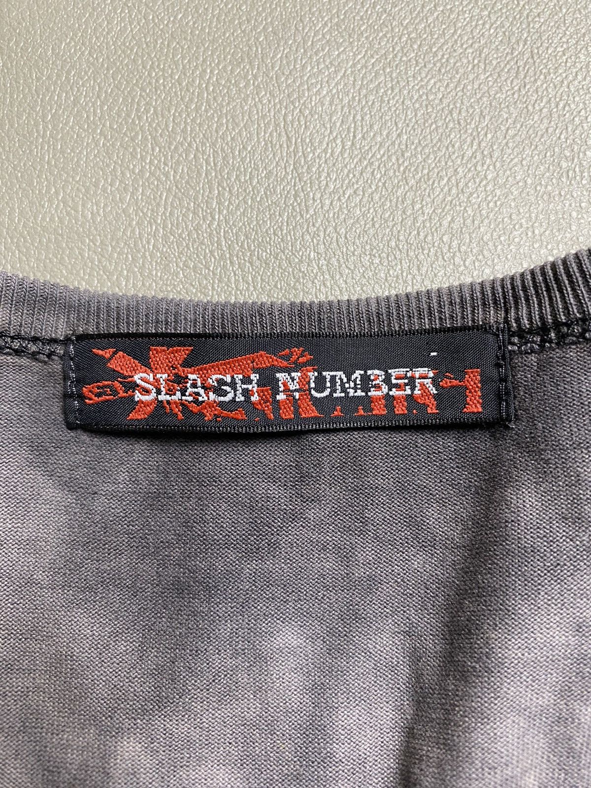 If Six Was Nine × Japanese Brand × Le Grande Bleu (L.G.B.) Y2K Slash Number Archive Tshirt Size US L / EU 52-54 / 3 - 6 Thumbnail