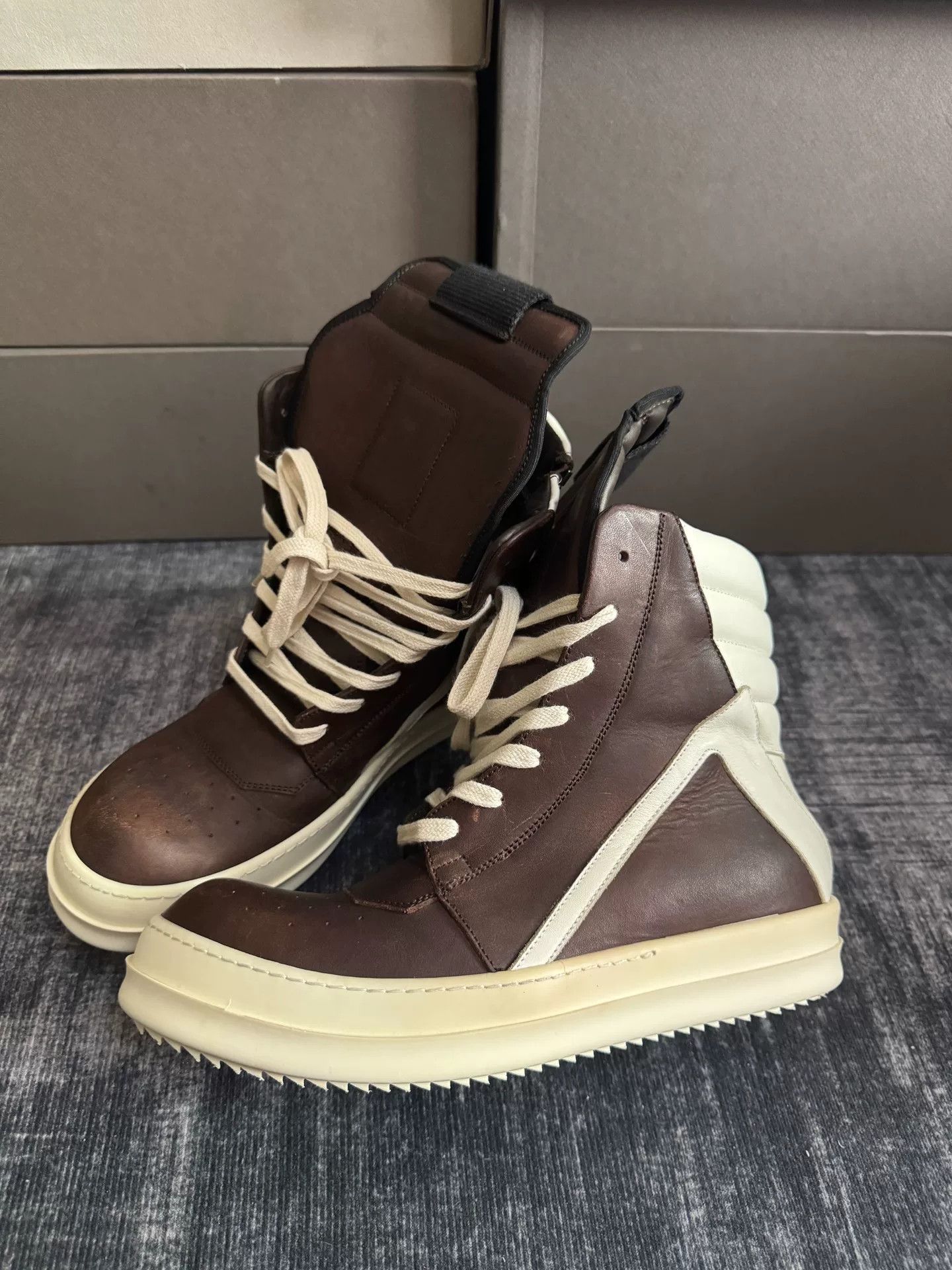 Rick Owens Rick Owens Multi Hitop Sneakers 39 Men Size US 6.5 / EU 39-40 - 1 Thumbnail