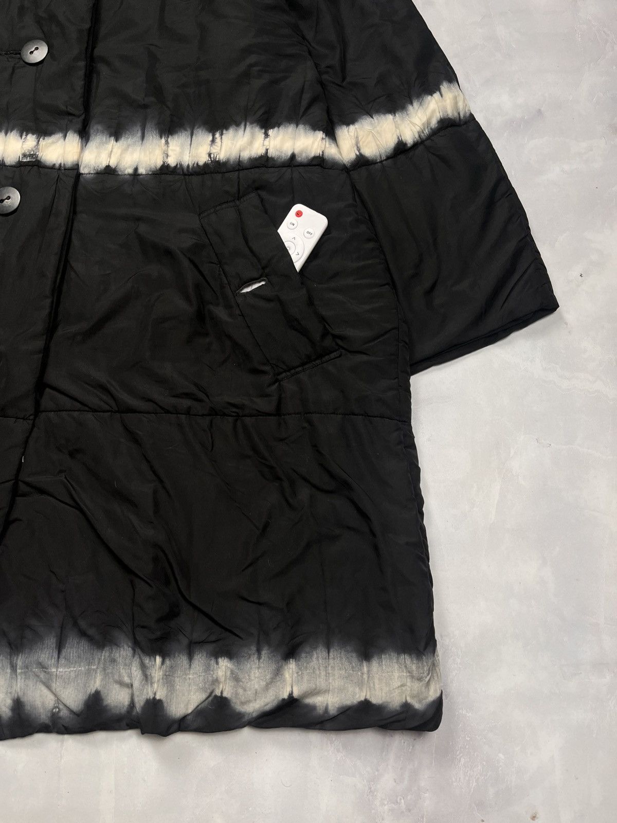 Issey Miyake Issey Miyake Puffer Coat Stripped Size US L / EU 52-54 / 3 - 6 Thumbnail