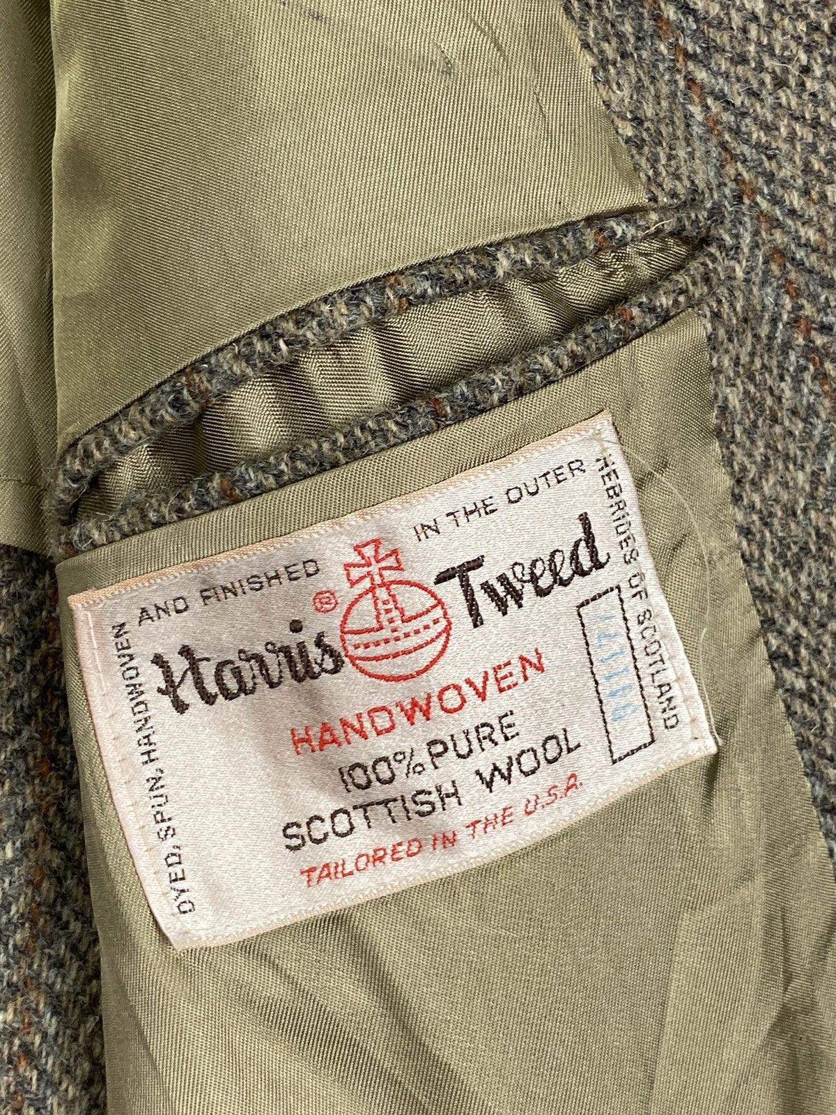 Harris Tweed Vintage 80s Christopher Hughes x Harris Tweed Size US XL / EU 56 / 4 - 13 Thumbnail