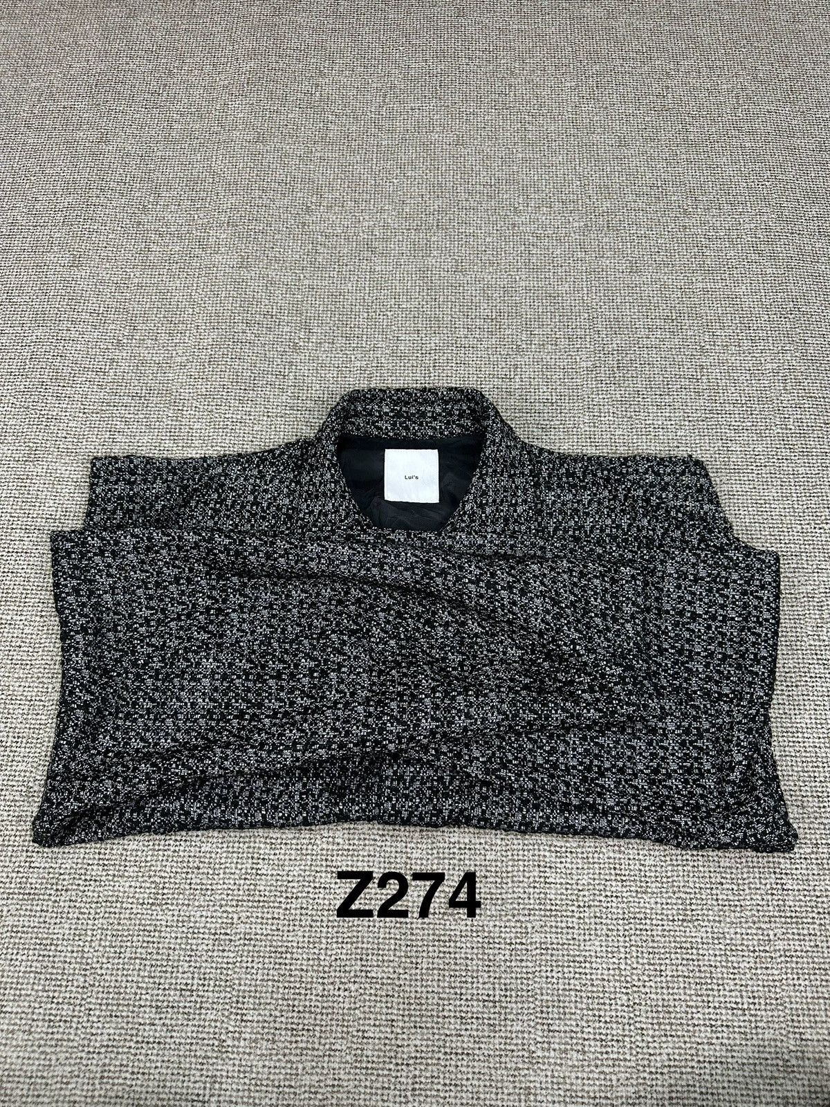 Issey Miyake Japanese Lui's Designer Knit Button Jacket Z274 Size US S / EU 44-46 / 1 - 12 Thumbnail