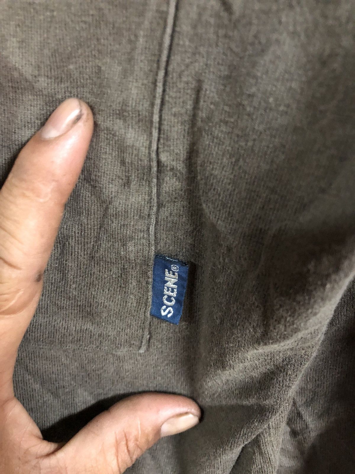 Japanese Brand Vintage Y2K Scene Hoodie Double Pockets Size US L / EU 52-54 / 3 - 3 Thumbnail