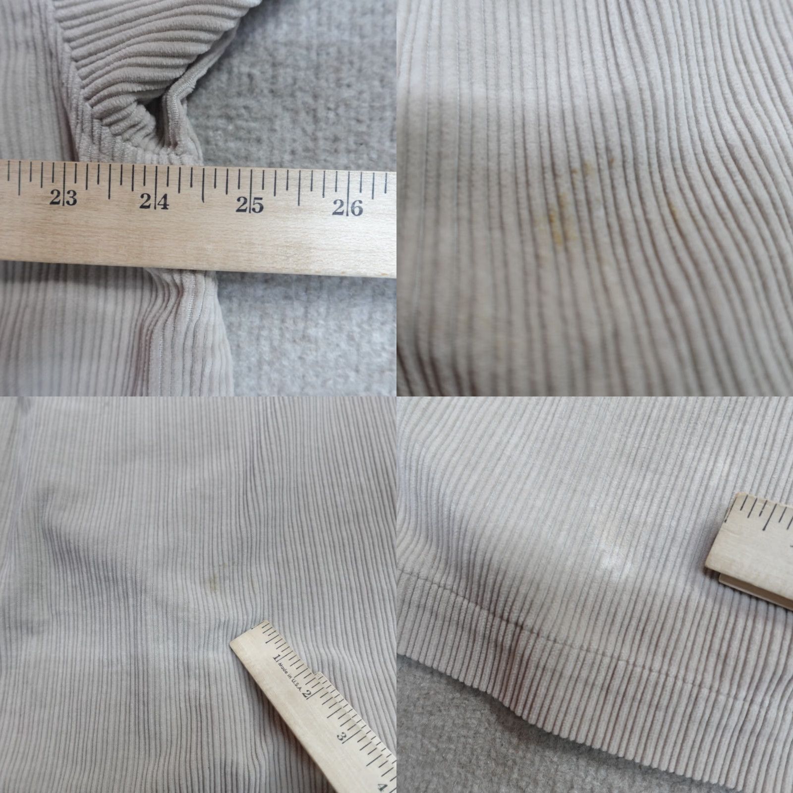 No Fear VINTAGE No Fear Shirt Large Beige Corduroy Heavyweight Overshirt Size US L / EU 52-54 / 3 - 8 Thumbnail