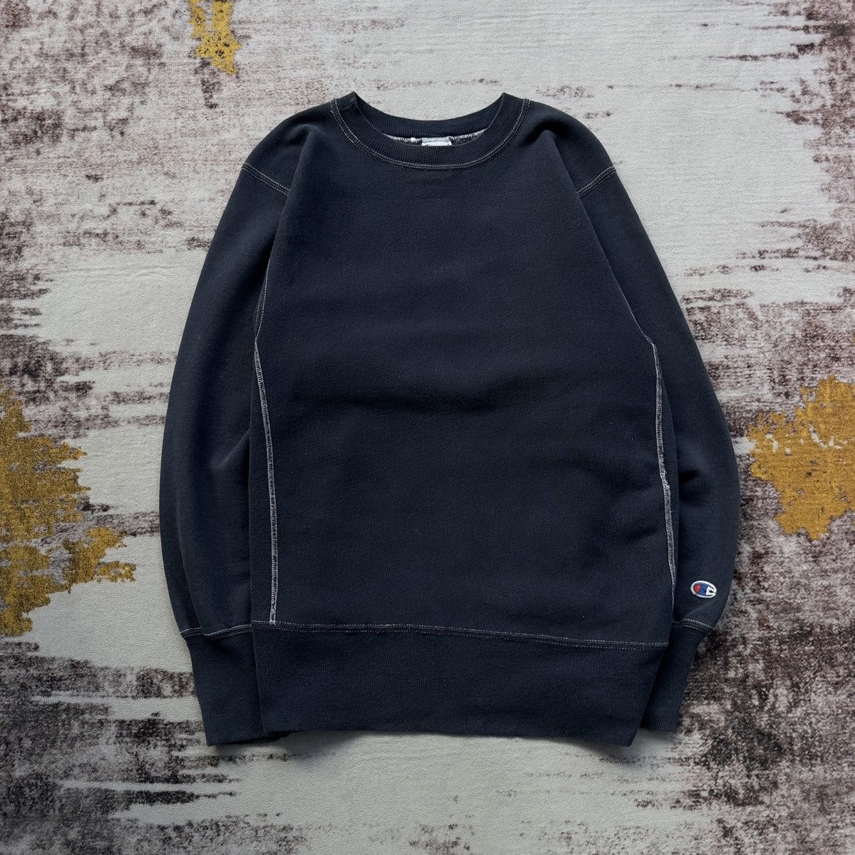 Champion VINTAGE CHAMPION REVERSE WEAVE PLAIN CREWNECK 90’s Size US M / EU 48-50 / 2 - 1 Thumbnail