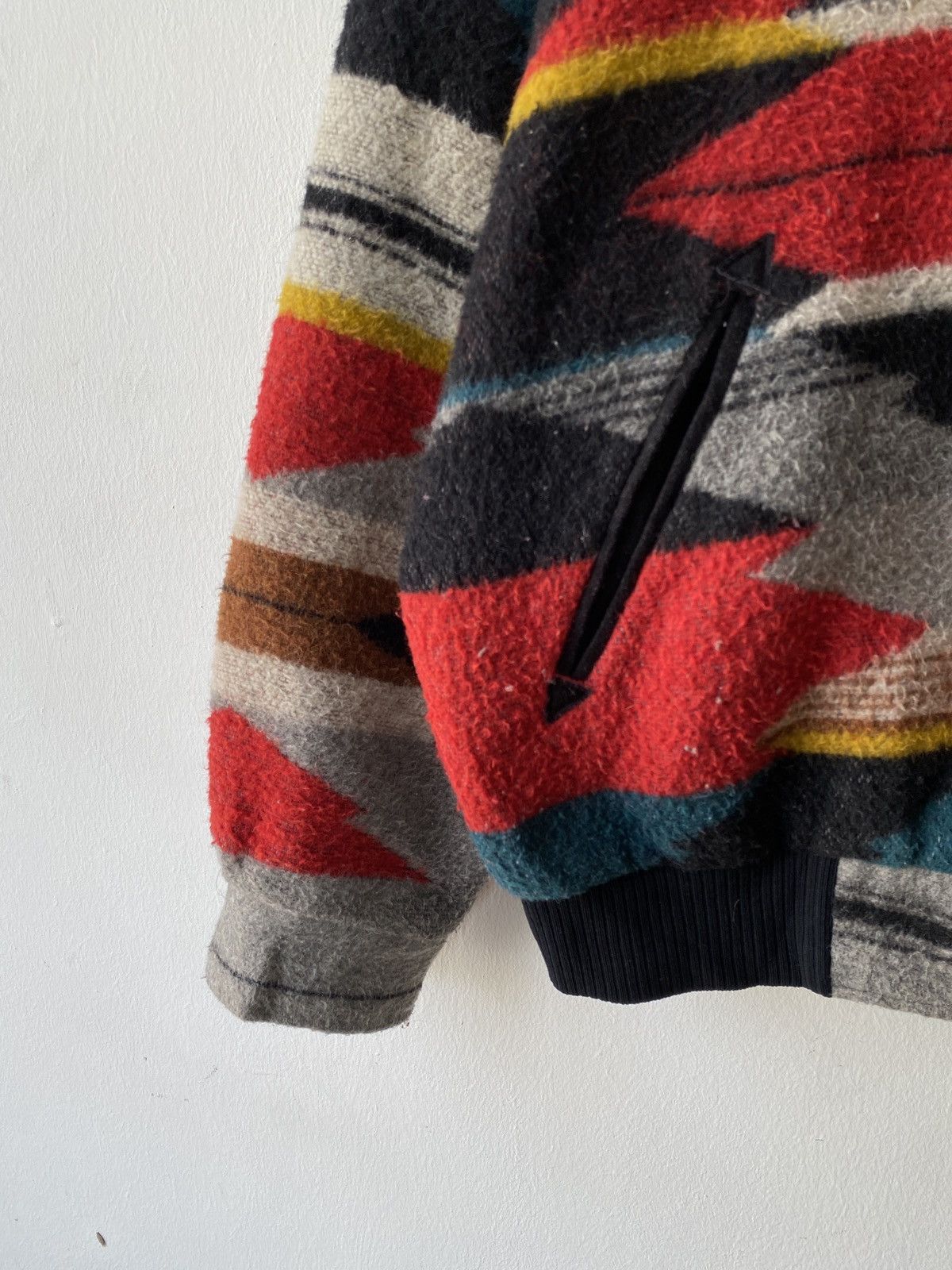 Vintage RARE Vintage USA Pioneer Wear Western Navajo Zipper Jacket Size US M / EU 48-50 / 2 - 7 Thumbnail