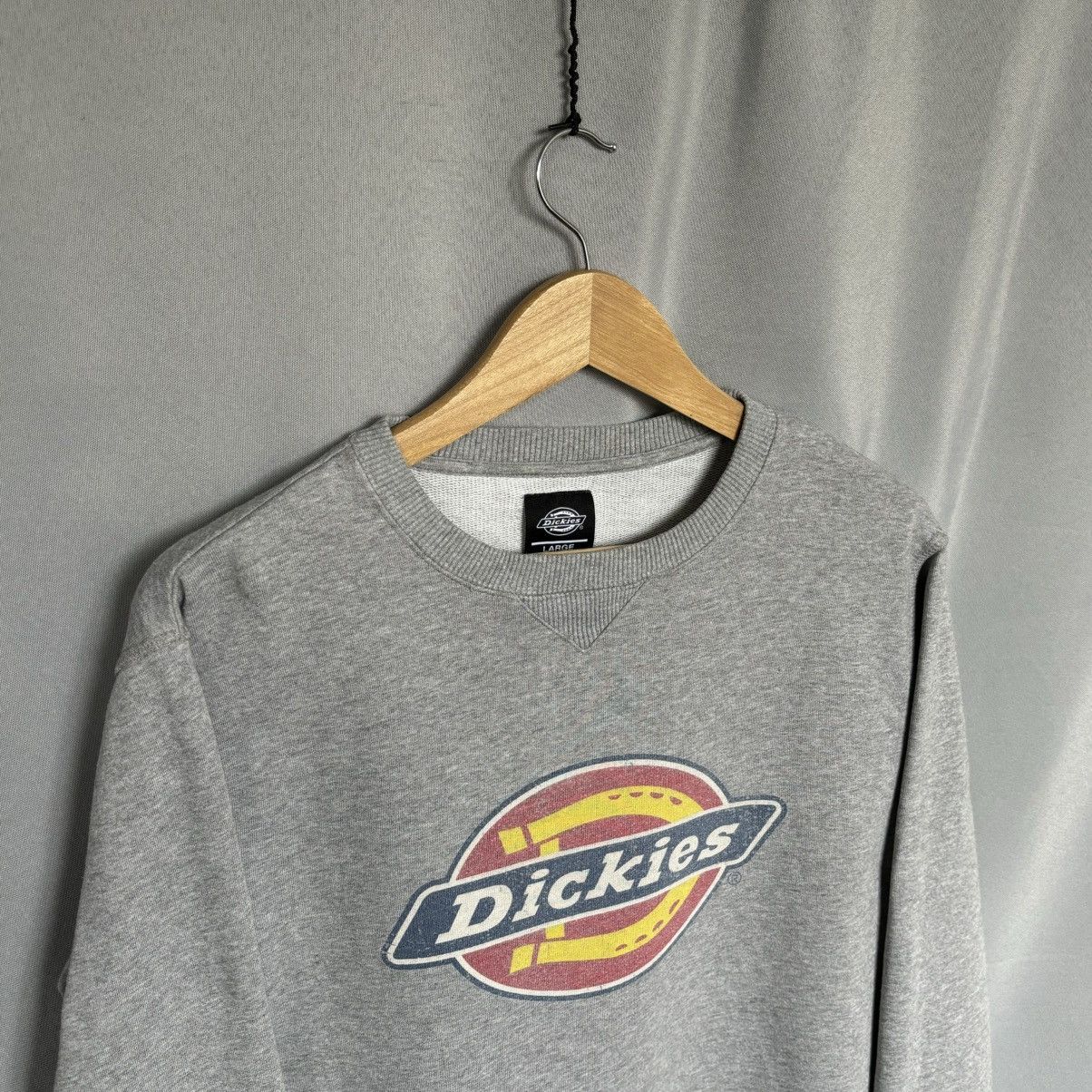 Dickies Dickies big logo sweatshirt grey large streetwear rare Size US L / EU 52-54 / 3 - 4 Thumbnail