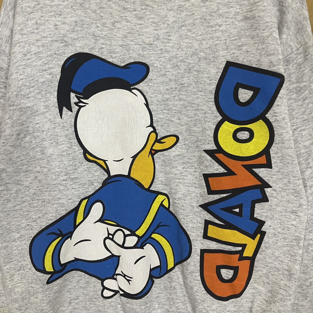Cartoon Network Vintage 90s Donald Duck Big Mirror Logo Crewneck Sweatshirt Size US M / EU 48-50 / 2 - 8 Thumbnail