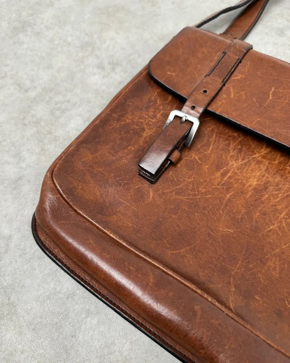 Jil Sander Jil Sander Brown Leather Handle Bag Size ONE SIZE - 6 Thumbnail