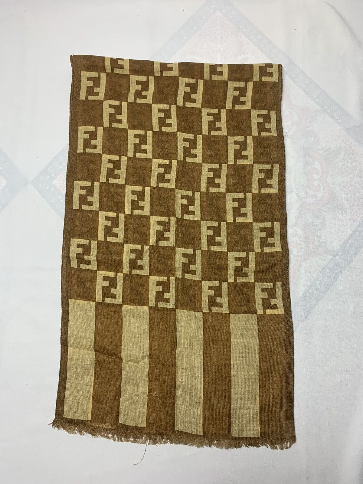 Vintage Fendi Scarf / Muffler / Neckwear Size ONE SIZE - 2 Thumbnail