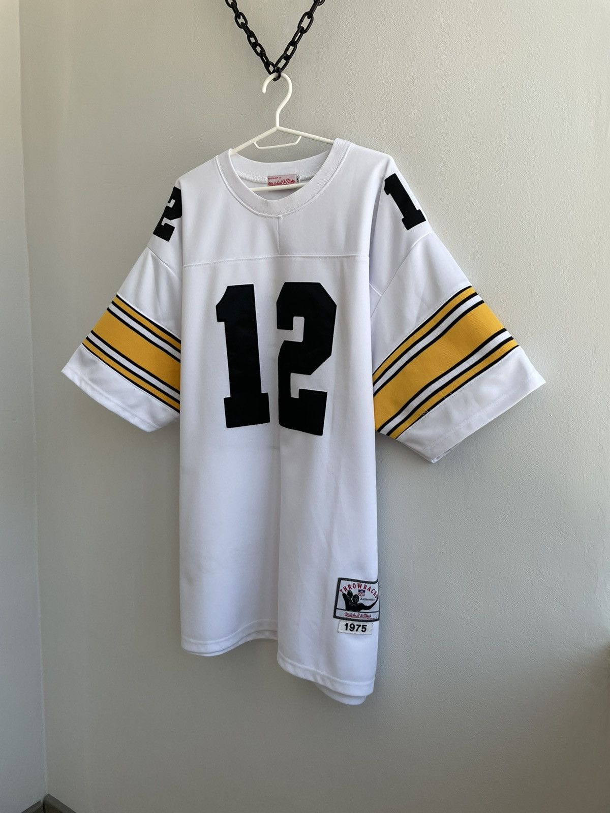 Mitchell & Ness Pittsburg Steelers Terry Bradshaw NFL Football Shirt Jersey Size US XL / EU 56 / 4 - 11 Thumbnail