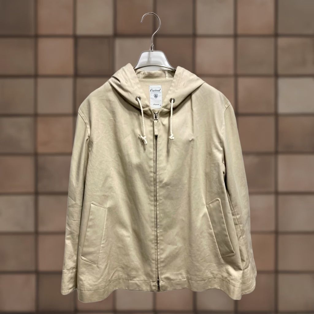 Percival ORCIVAL Hooded jacket Men XL Beige Jacket Size US XL / EU 56 / 4 - 1 Thumbnail