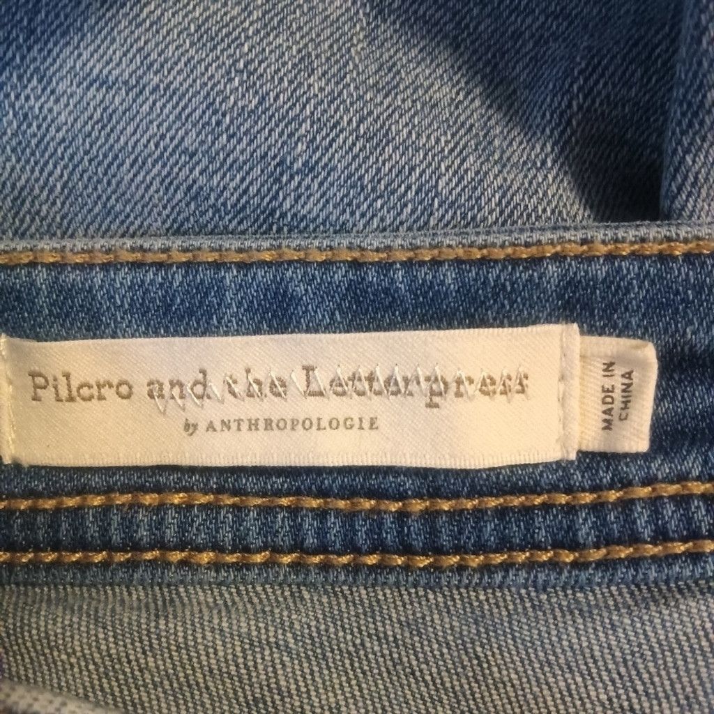 Anthropologie Anthropologie Pilcro Mid-Rise Slim Boyfriend Jeans Size 27 Size 27" / US 4 / IT 40 - 13 Thumbnail