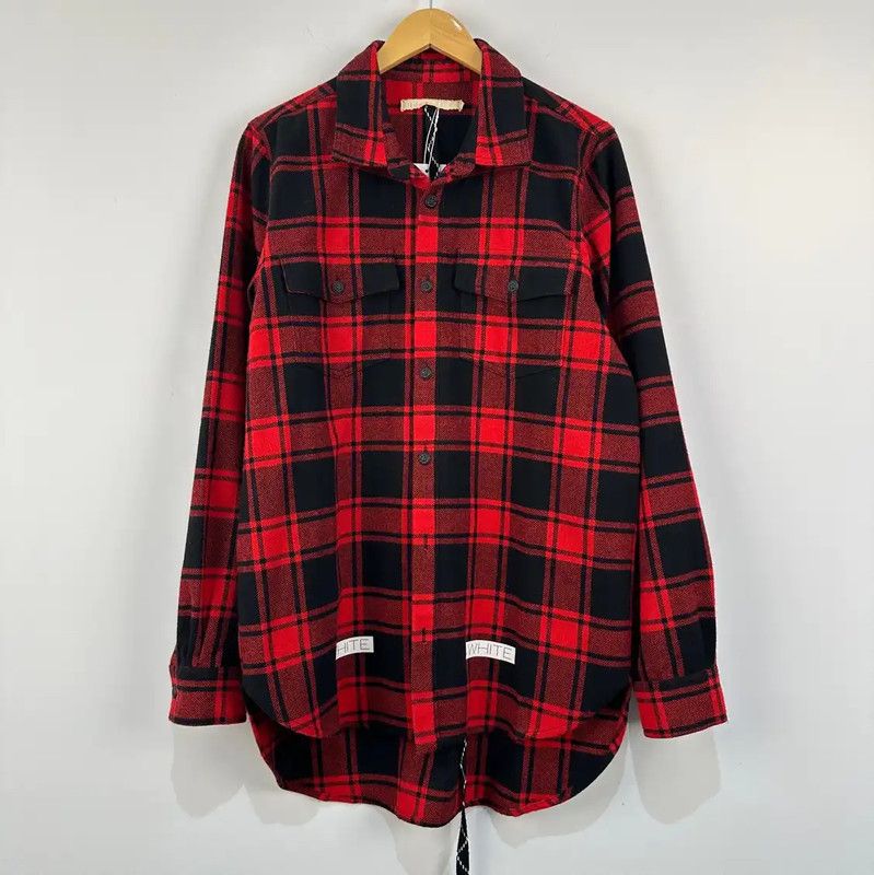 Off-White Off-White Red Wool Cardigan for Men 0089 Size US XS / EU 42 / 0 - 1 Thumbnail