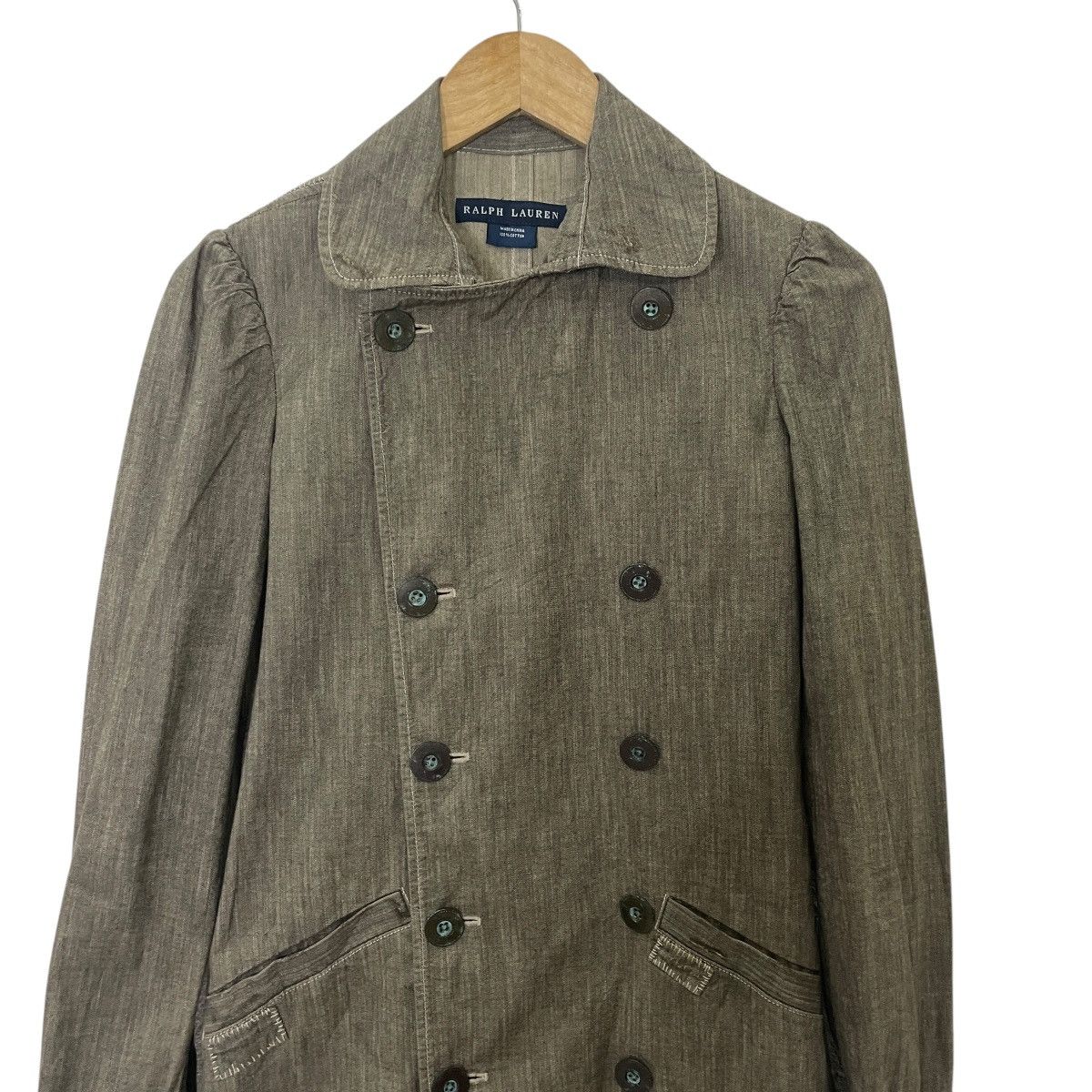 Ralph Lauren Vintage Ralph Lauren Denim Trench Coat Size S / US 4 / IT 40 - 2 Thumbnail