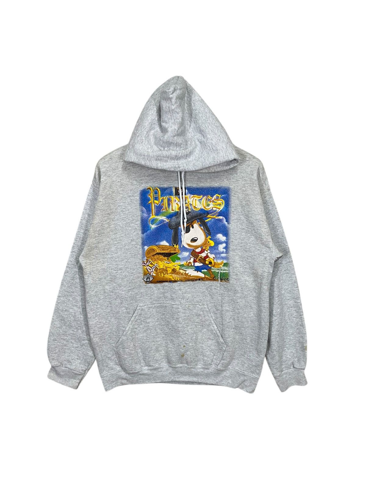 MLB × Peanuts × Vintage Vintage 1994 pittsburgh pirates mlb x peanuts hoodie Size US L / EU 52-54 / 3 - 1 Thumbnail