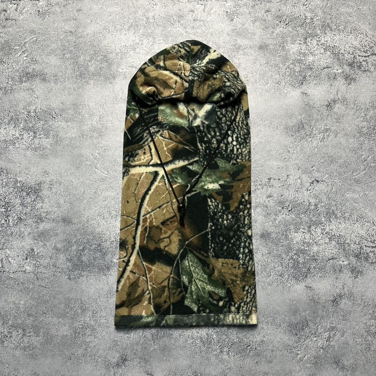Japanese Brand × Vintage Vintage Realtree Fleece Balaclava Camo Hat Ski Face Mask Size ONE SIZE - 1 Thumbnail