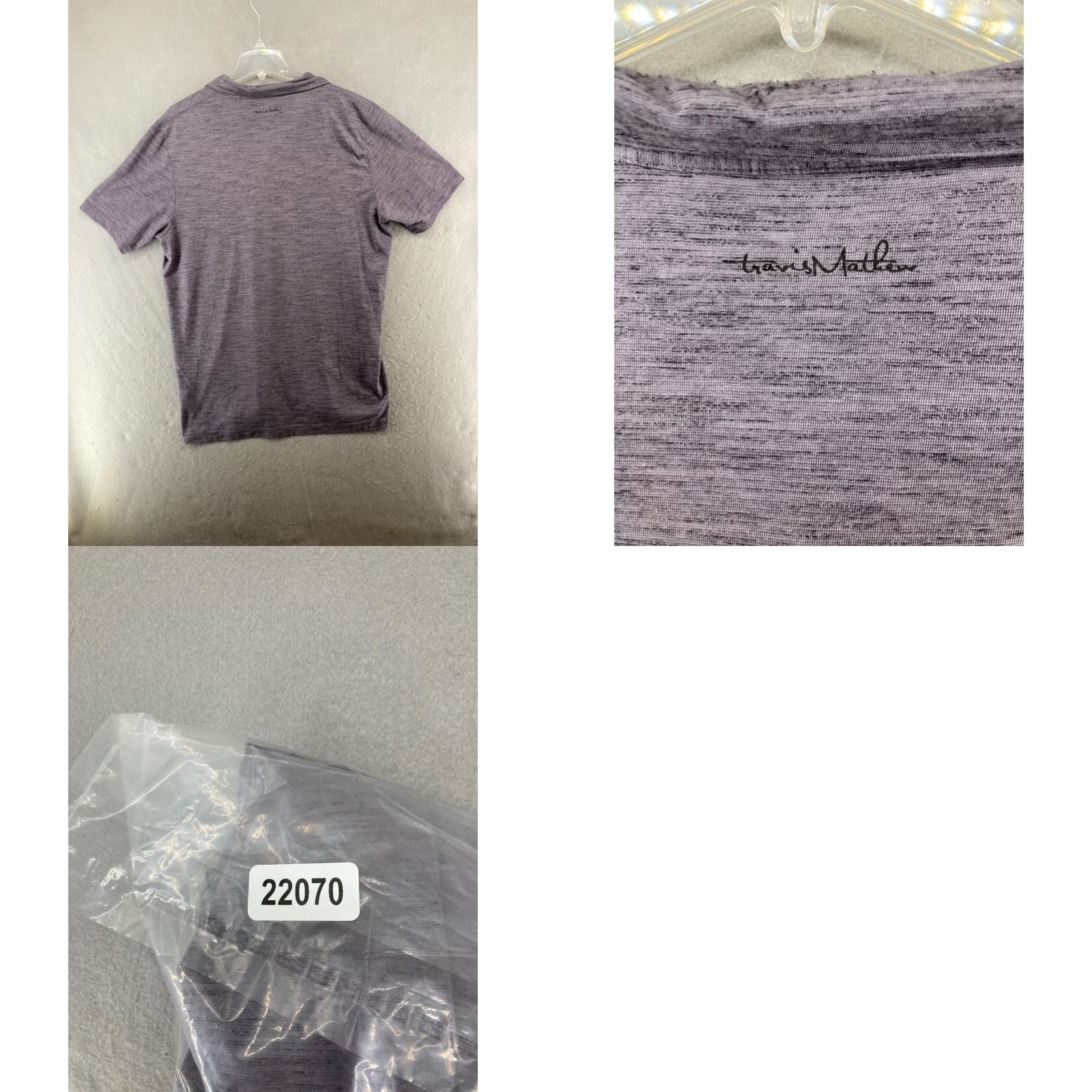 TravisMathew Travis Mathew Polo Mens XL Purple Shirt" Size US XL / EU 56 / 4 - 8 Thumbnail