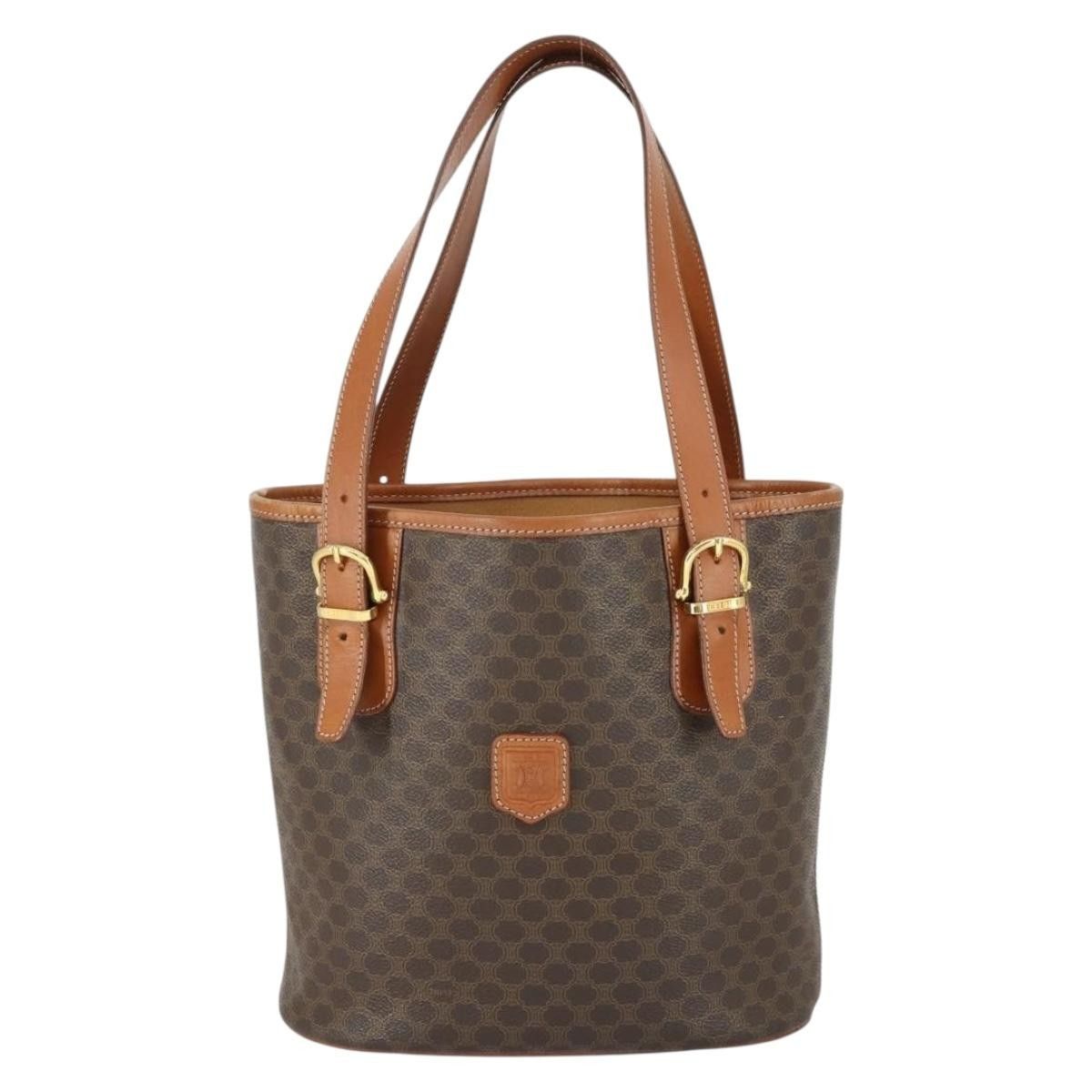 Celine Celine Vintage Macadam Canvas and Leather Size ONE SIZE - 1 Thumbnail