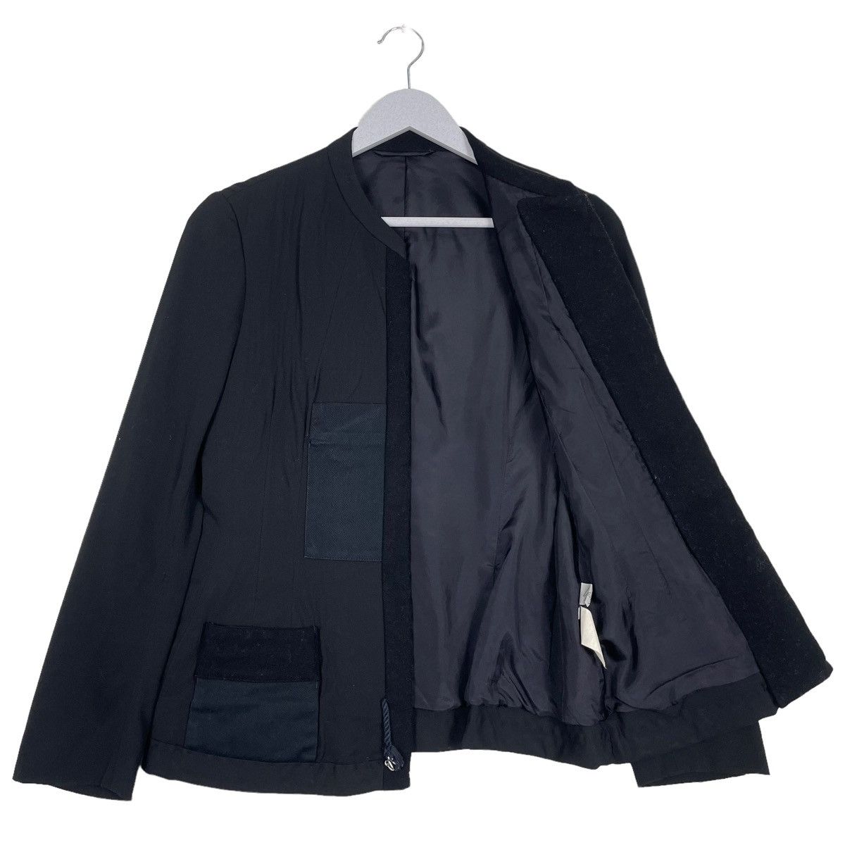 Yohji Yamamoto 💥AW04 YOHJI YAMAMOTO BUTTONLESS RUNAWAY JACKET Size S / US 4 / IT 40 - 7 Thumbnail