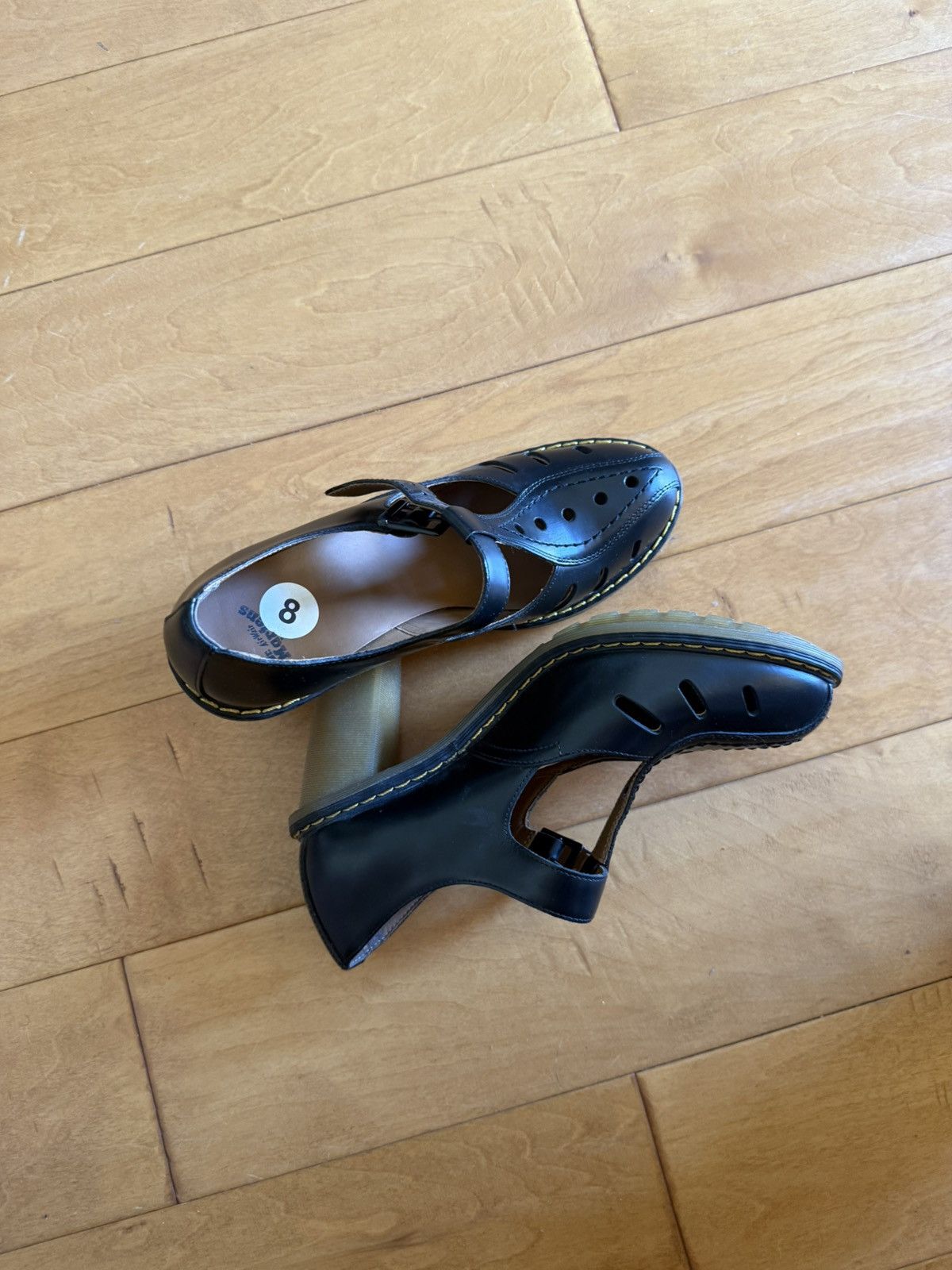 Dr. Martens Dr Martens Mary Jane Heels Size US 8 / IT 38 - 2 Thumbnail