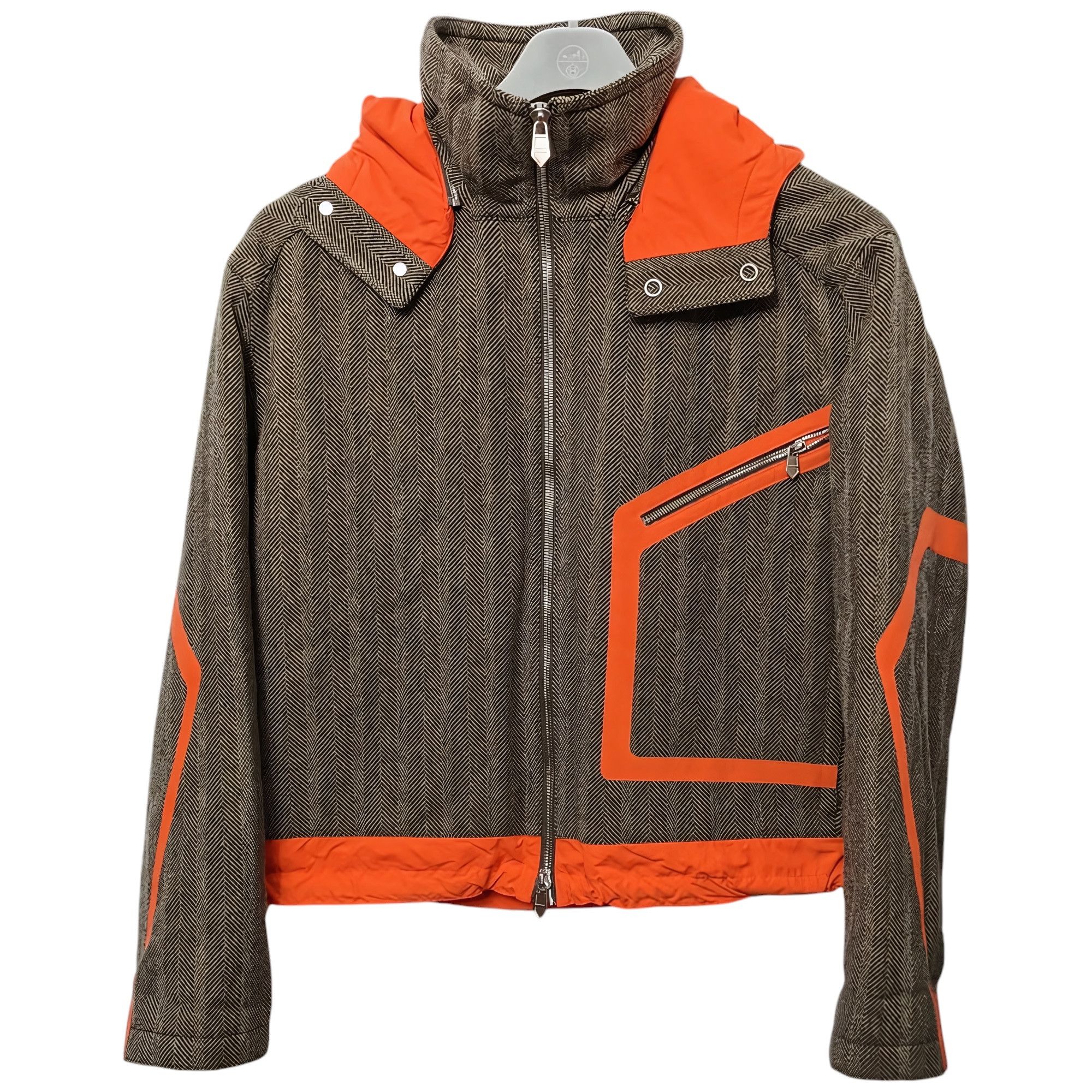 Hermes F/W 2022 RUNWAY WOOL HOODED JACKET Size US M / EU 48-50 / 2 - 3 Thumbnail