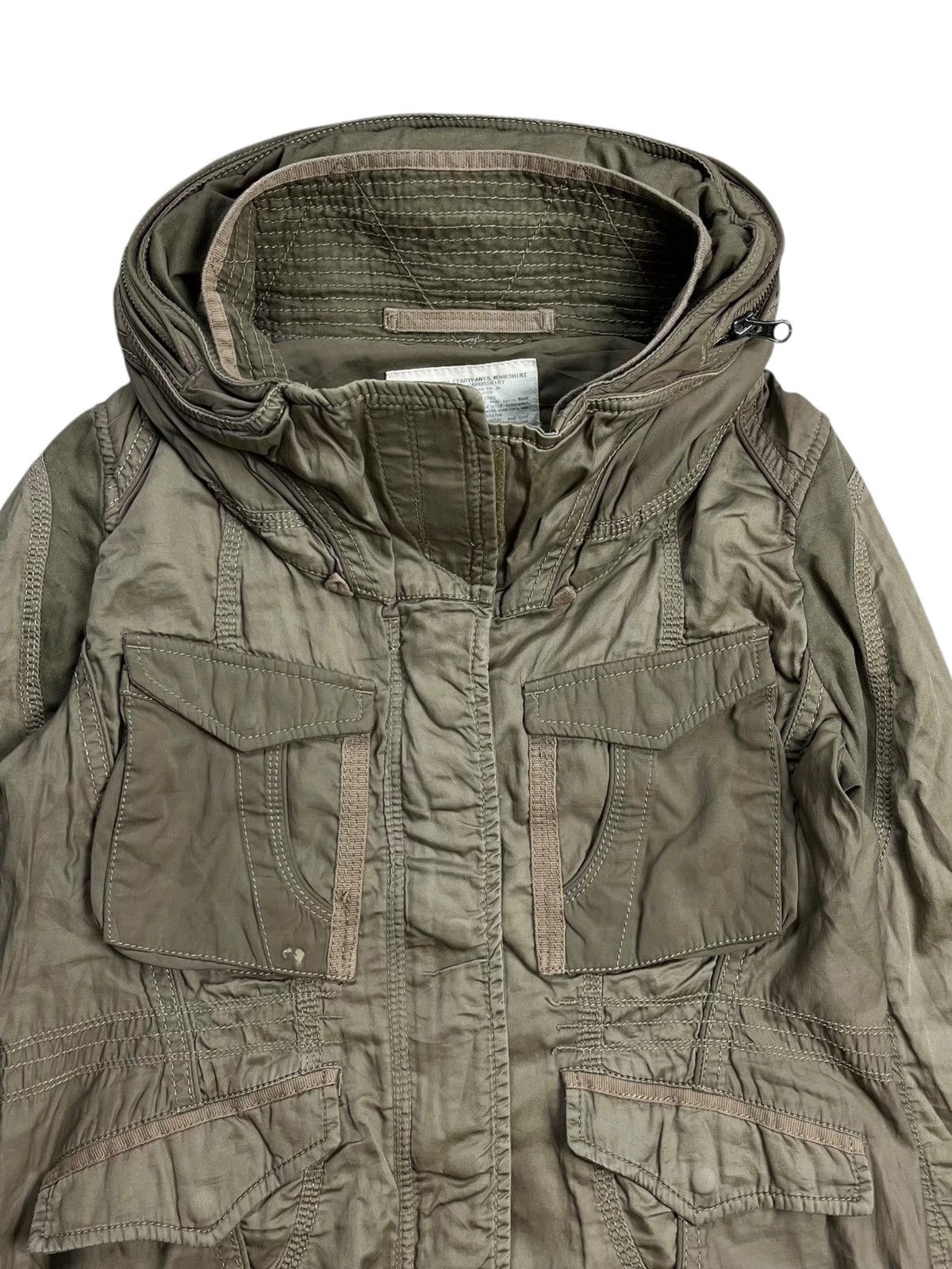 Japanese Brand 2000s GOA - Apocalypse Cyber Bono Jacket Size US M / EU 48-50 / 2 - 5 Thumbnail