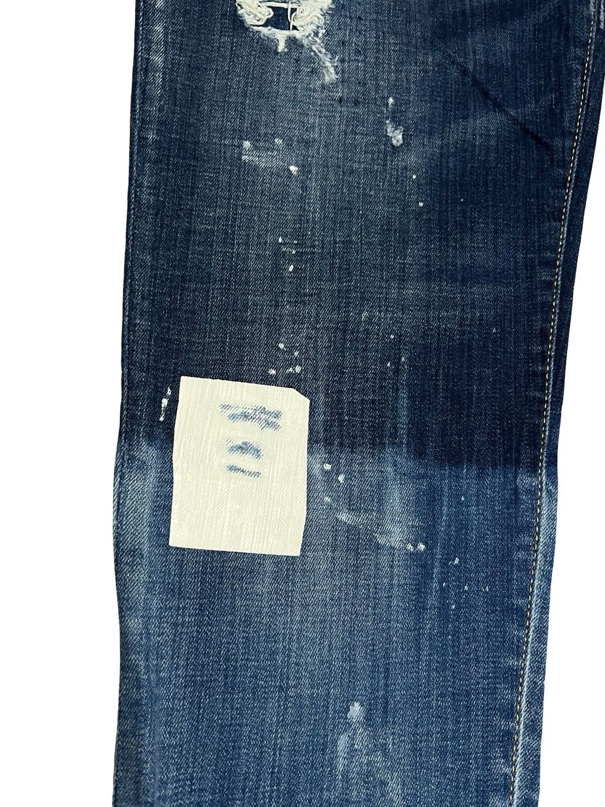 Dsquared2 Dsquared2 distressed blue stretch-cotton jeans Size US 40 / EU 56 - 4 Thumbnail