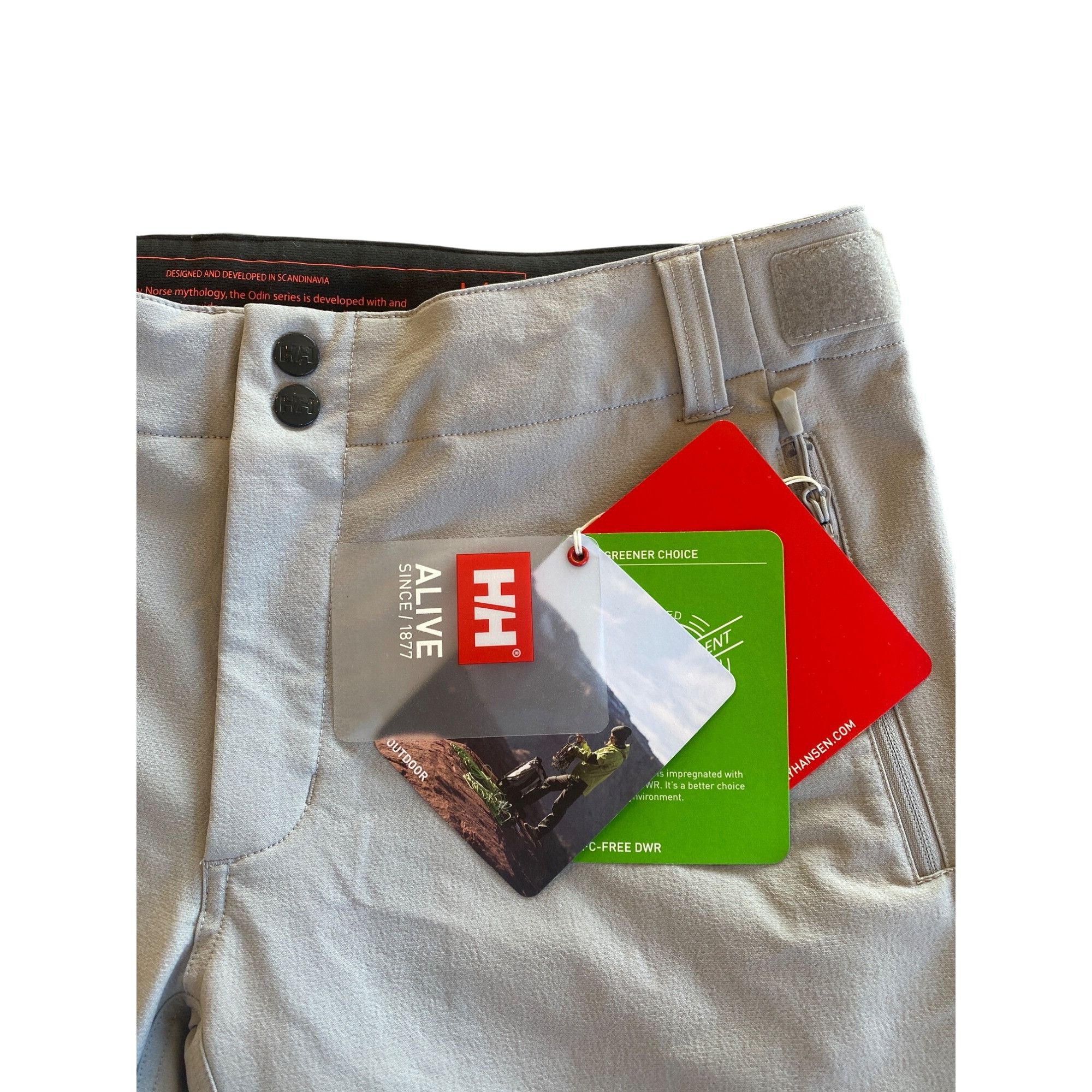 Helly Hansen NWT Helly Hansen Women’s L Odin Muninn 2.0 Shell Pants Gray Size 34" / US 12 / IT 48 - 9 Thumbnail