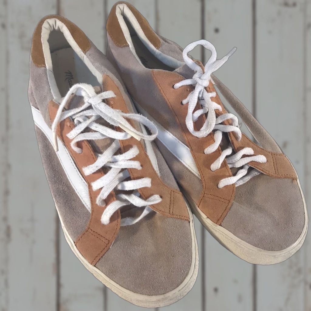 Madewell Madewell Multicolored Leather/Suede Sneakers Women’s Size 8M Casual Activewear Size US 8 / IT 38 - 1 Thumbnail