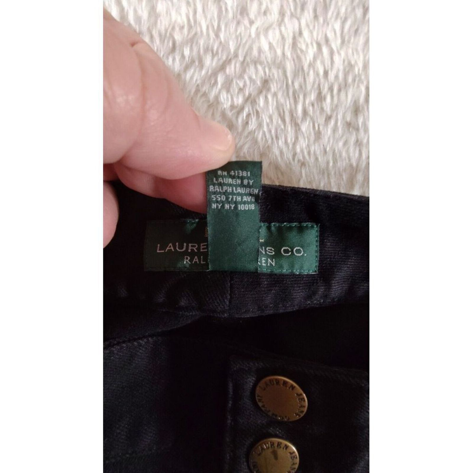Lauren Ralph Lauren LRL Ralph Lauren Black Jeans Denim Stretch Women's 16 Size 38" / US 16 / IT 52 - 9 Thumbnail