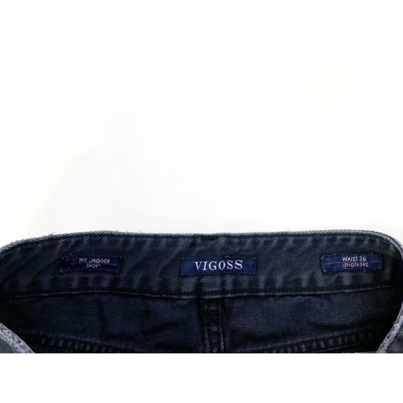 Vintage VIGOSS Shorts Women’s 26 Black The Jagger Short Distressed Denim Cut off Size 26" / US 2 / IT 38 - 3 Thumbnail
