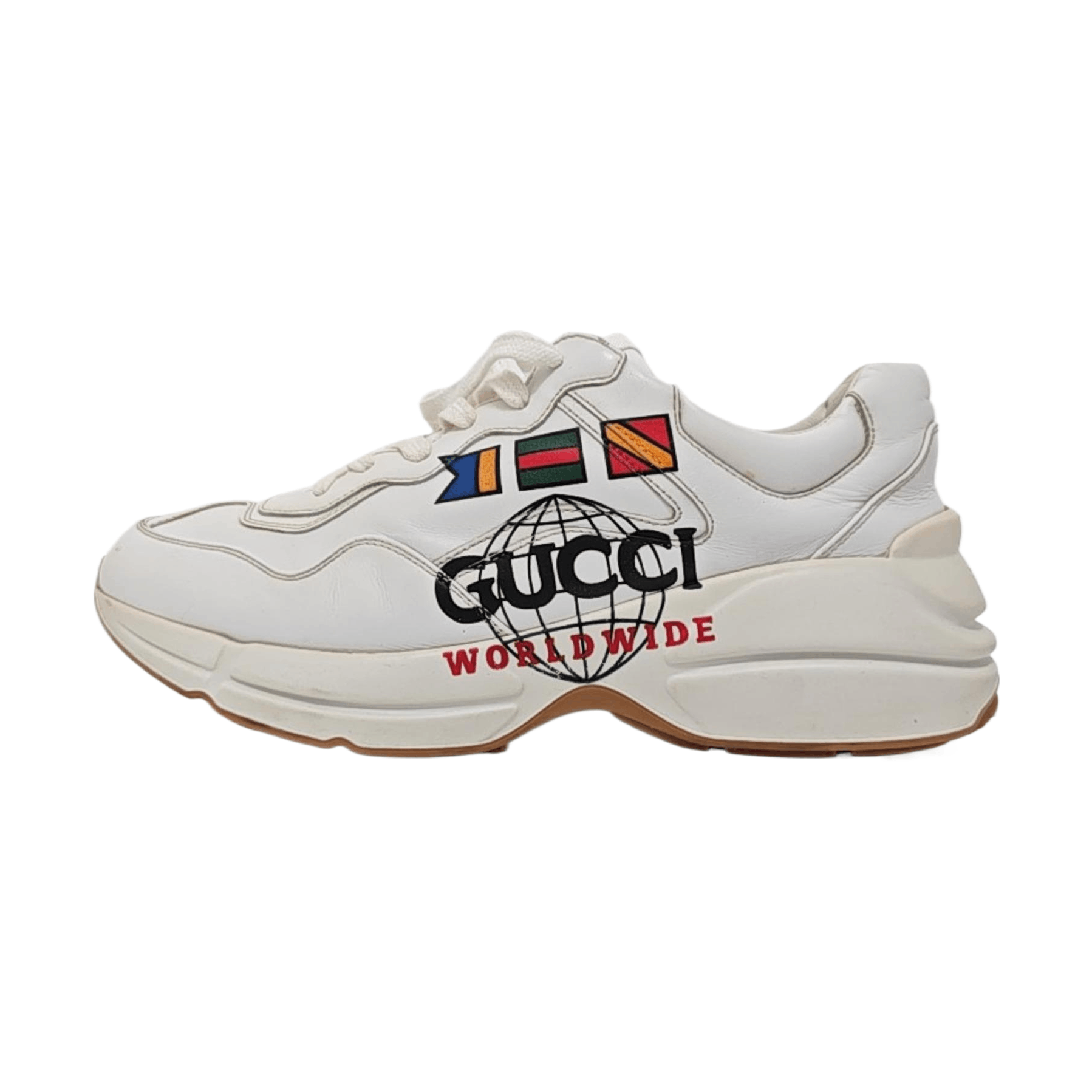 Gucci Gucci Worldwide Rhyton Sneakers 41.5 Size US 8.5 / EU 41-42 - 1 Thumbnail