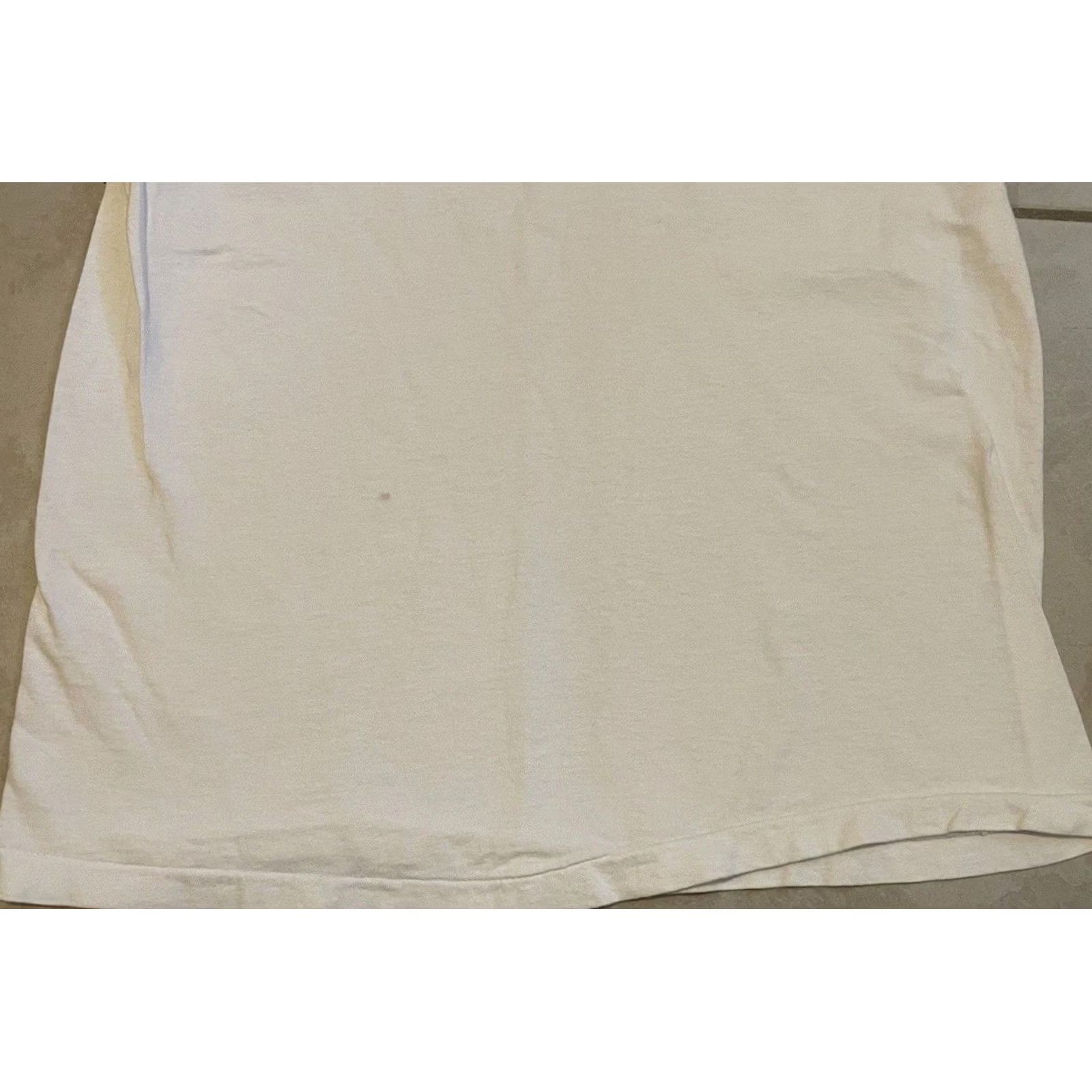 Hanes VINTAGE Hanes Faded Shirt XS Mens T-Shirt 80s 90s Grunge Biker Punk Skate Surf Trucker Mechanic White Distressed" Size US XS / EU 42 / 0 - 4 Thumbnail