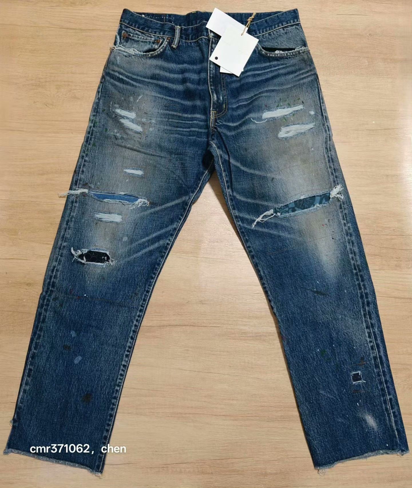 Visvim ICT SS JOURNEYMAN PANTS TACKED CRASH | Grailed