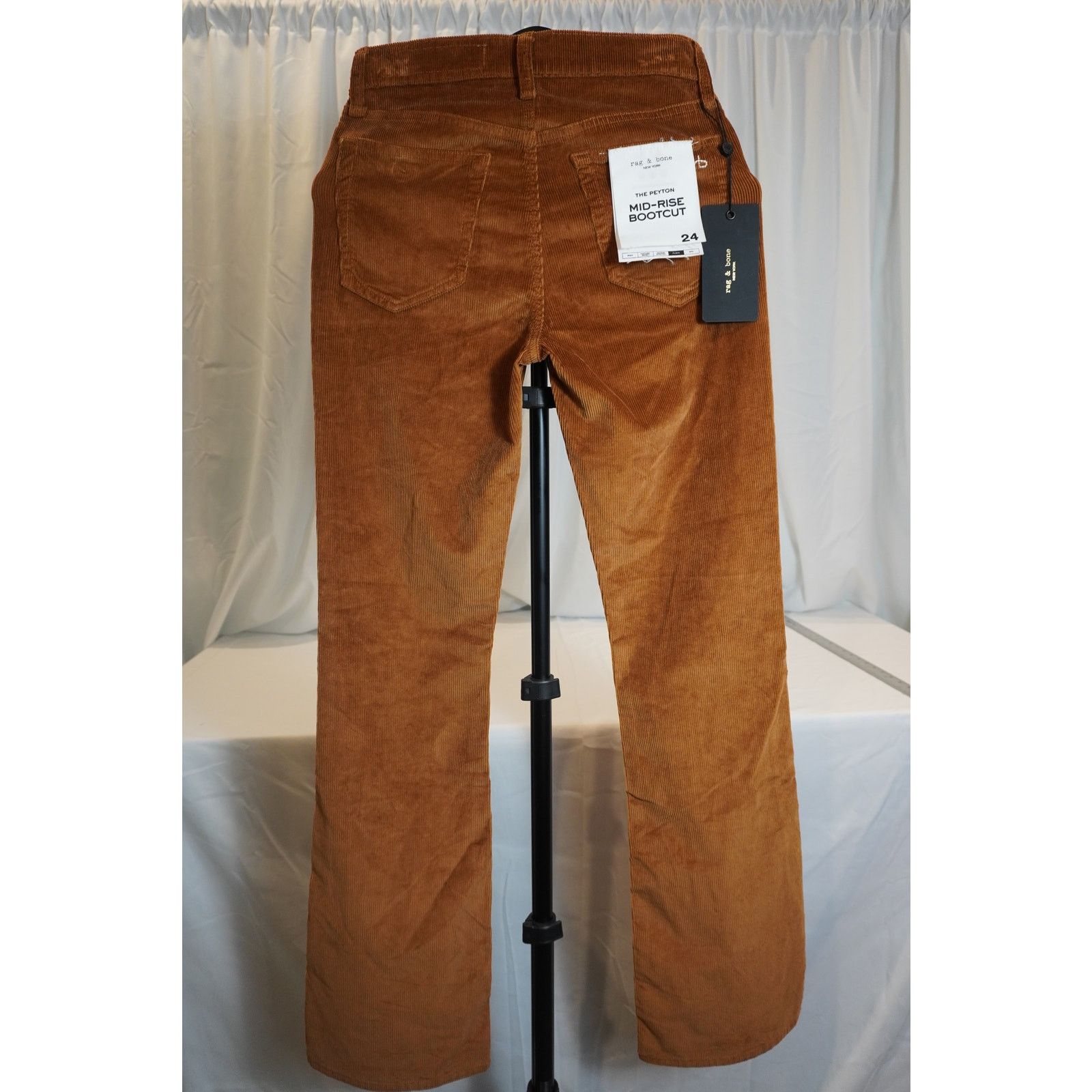 Rag & Bone rag & bone “The Peyton” Mid-Rise Bootcut Corduroy Pants Size 24" / US 00 / IT 34 - 2 Thumbnail