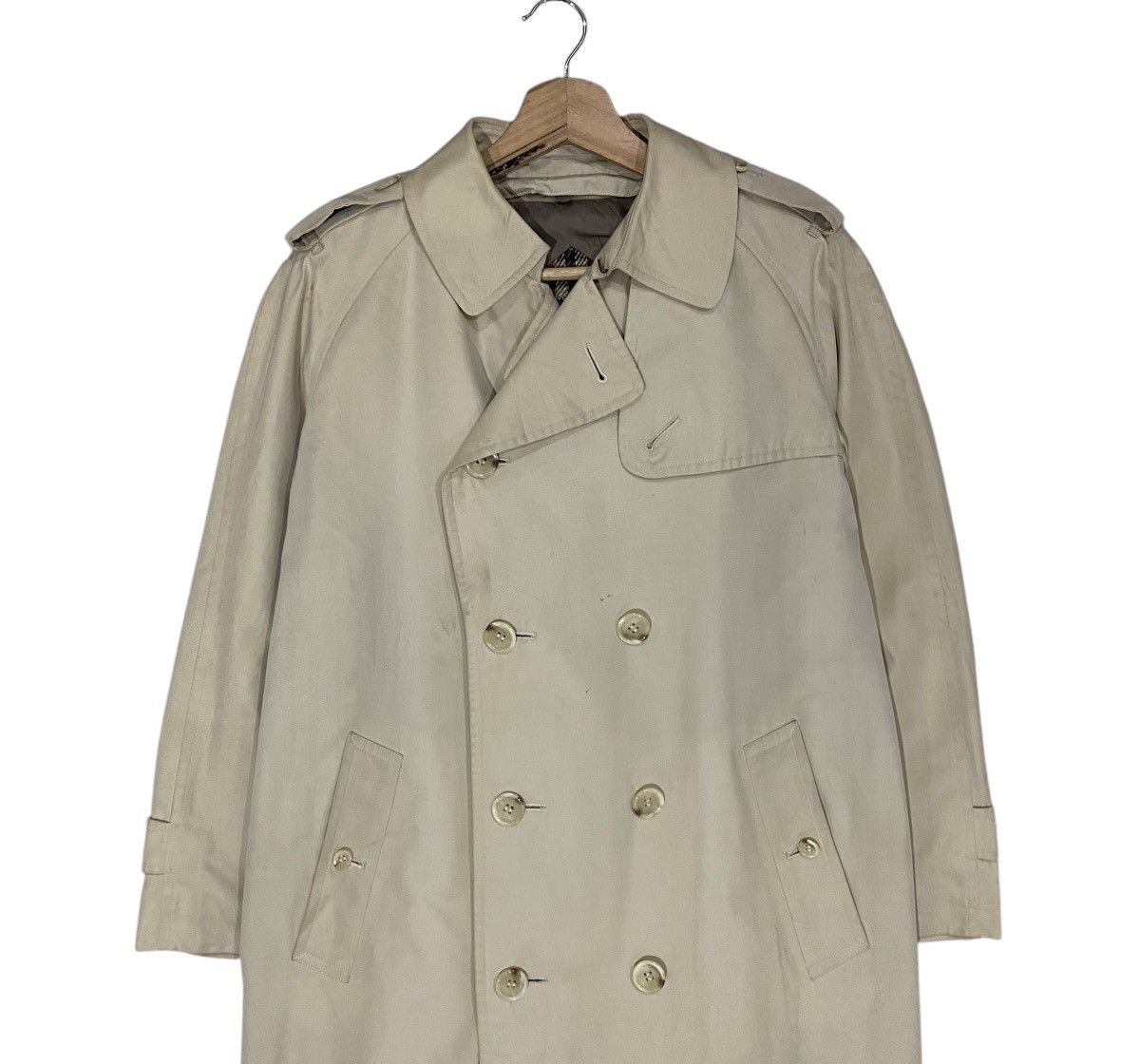 DAKS × Designer 🔥VTG DAKS LONDON ENGLAND DOUBLE BREASTED TRENCHCOATS Size US S / EU 44-46 / 1 - 3 Thumbnail