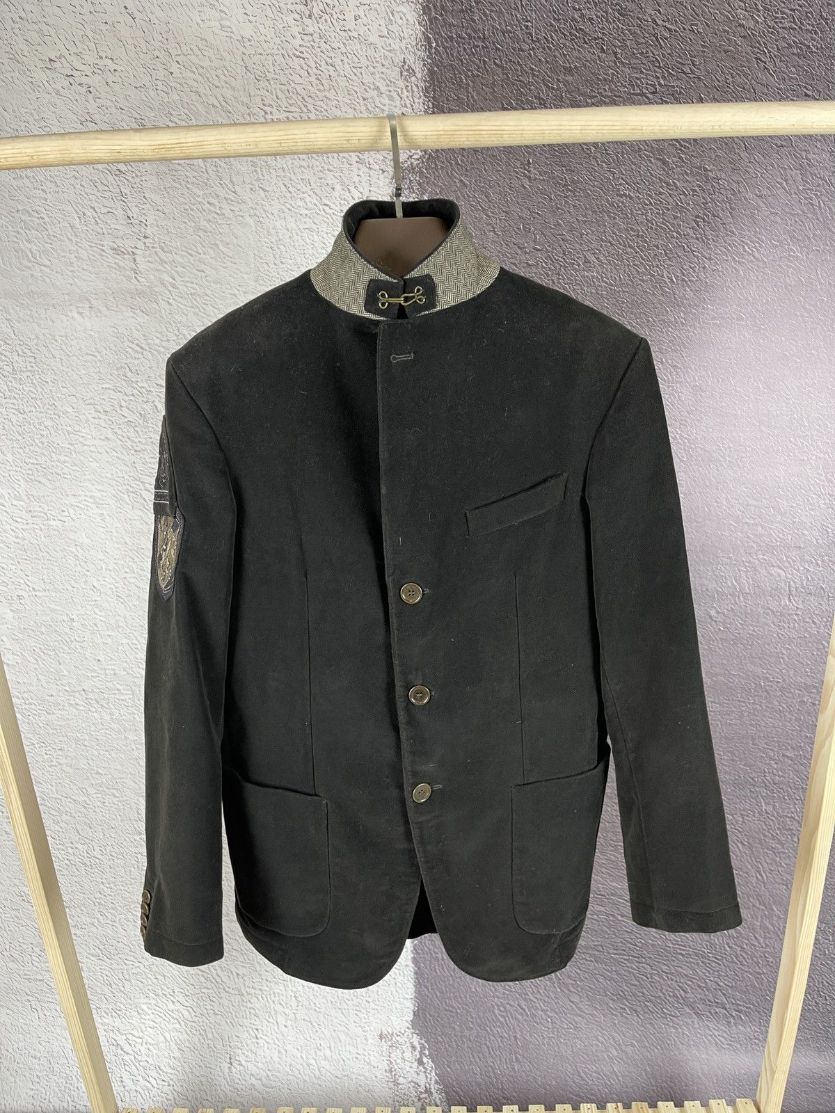 La Martina La Martina Saddlery Polo Argentina black blazer sport coat Size 40R - 11 Thumbnail