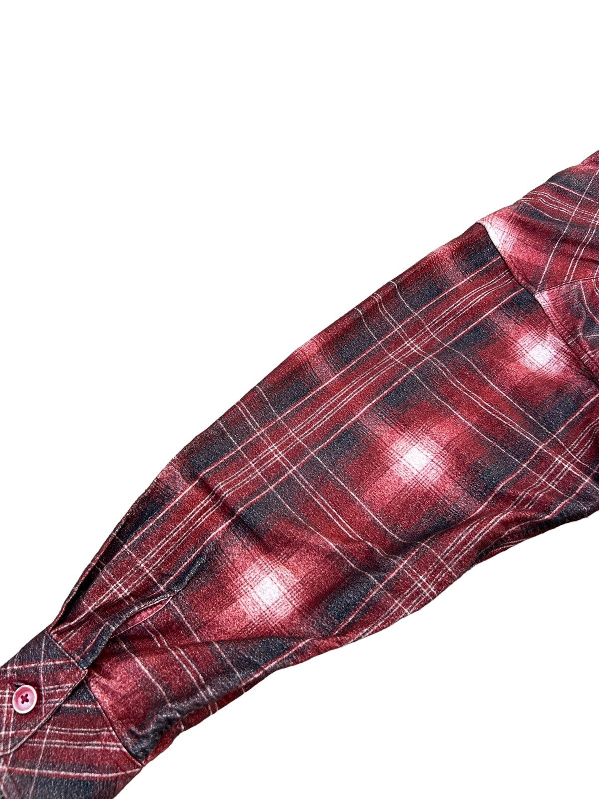 Flannel Primalcode Newwave Japan Plaid Big Fit Cropped lannel Shirt Size US XL / EU 56 / 4 - 15 Thumbnail