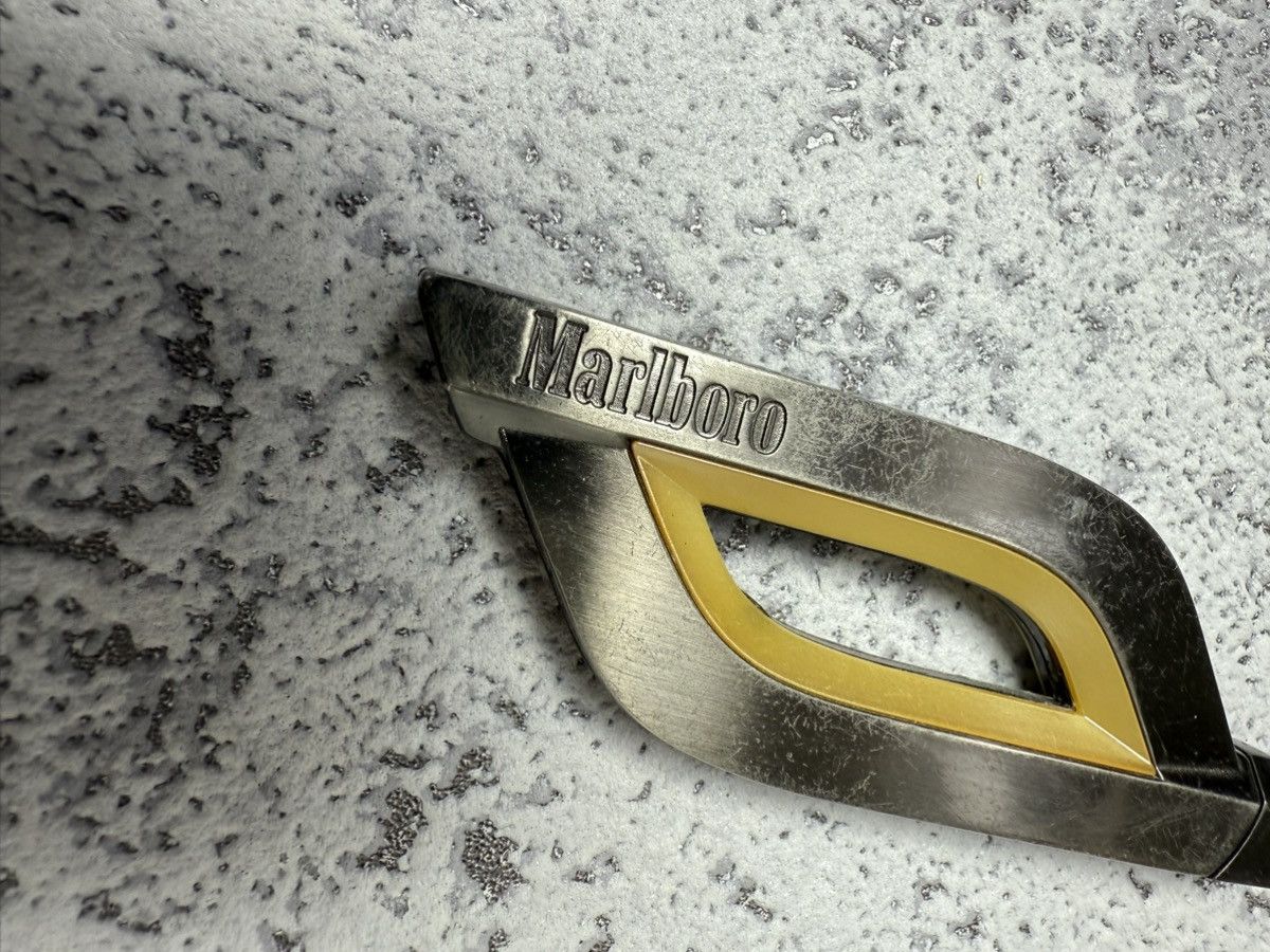 Marlboro Y2K ELEGANCE MARLBORO GEOMETRIC METAL PUNK ROCK LIGHTER Size ONE SIZE - 5 Thumbnail
