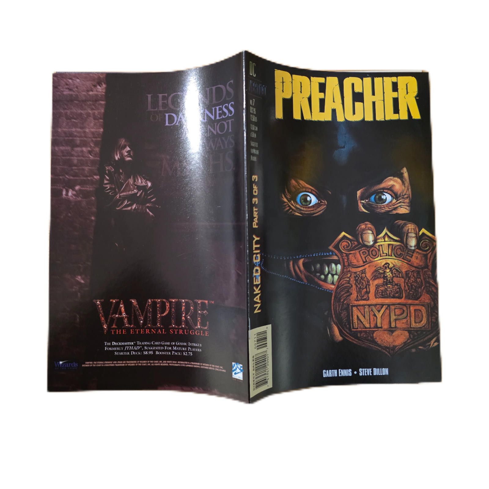 DC Comics Preacher #7 1995 Vertigo DC Comic Near Mint (C) Size ONE SIZE - 3 Thumbnail