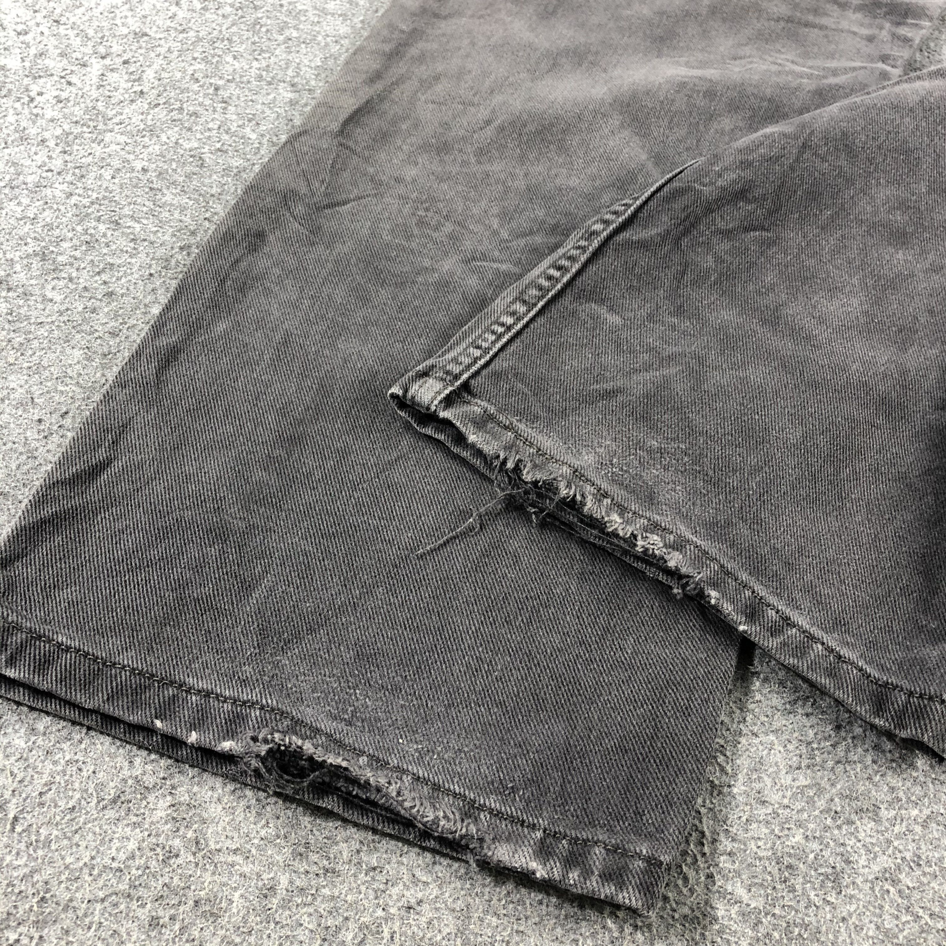 Levi's Vintage Faded Black Levis 550 Jeans-J2601 Size US 36 / EU 52 - 6 Thumbnail