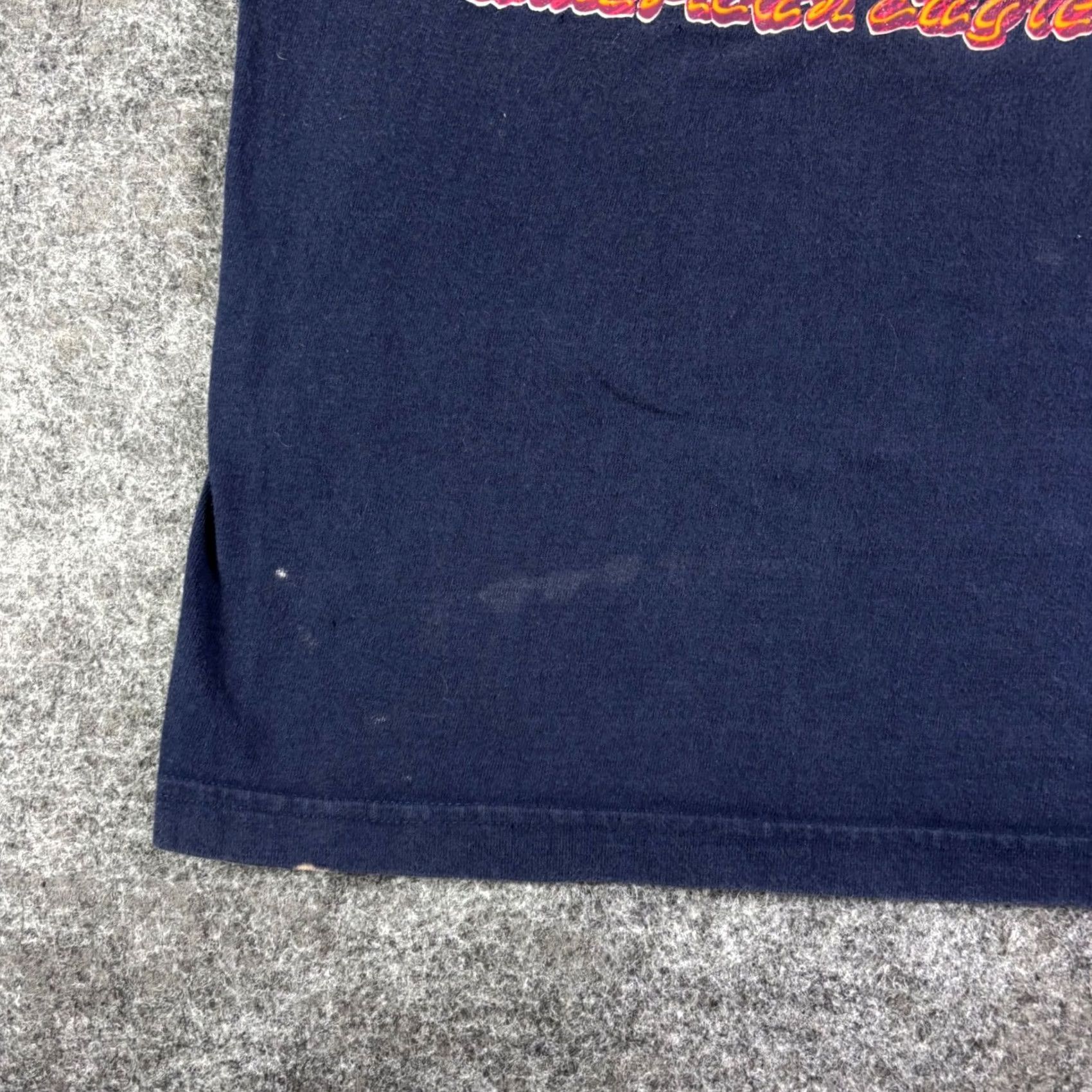 American Eagle Outfitters VINTAGE American Eagle Outfitters Shirt Mens Large Navy Blue Flag Old Glory Size US L / EU 52-54 / 3 - 6 Thumbnail