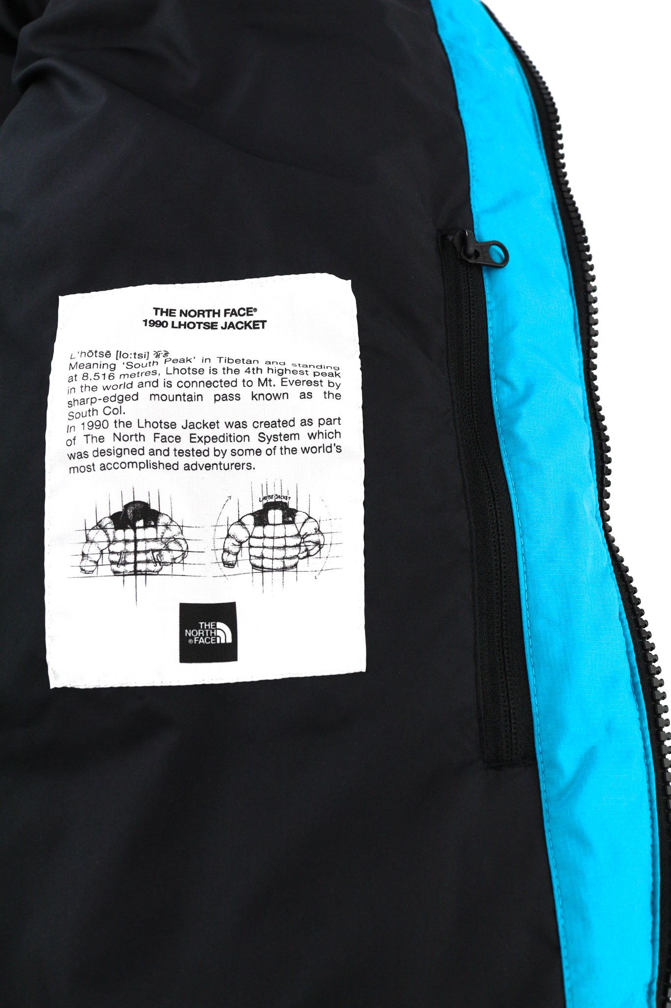 The North Face 1990 LHOTSE XS Blue 700 Down Quilted Puffer 81470 Size US XS / EU 42 / 0 - 7 Thumbnail