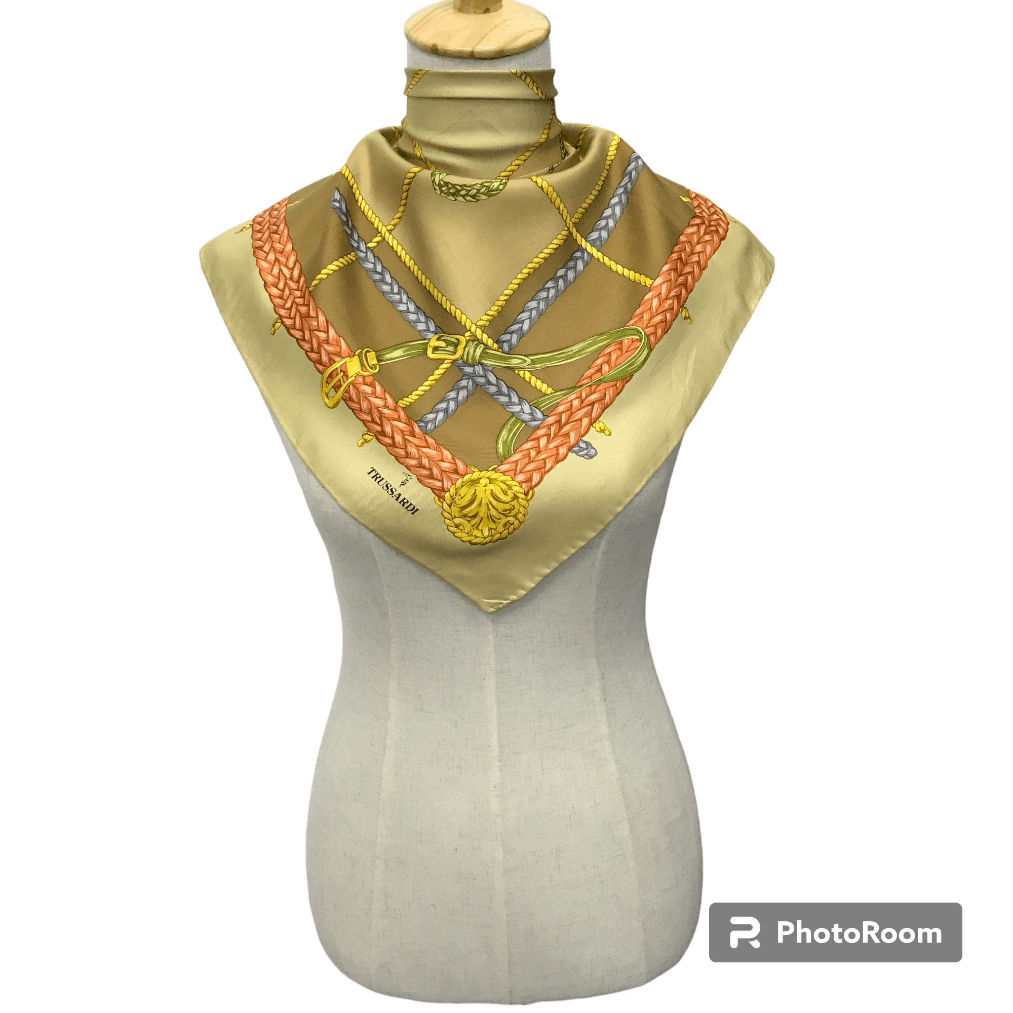 Trussardi Trussardi Silk Scarf M70 Size ONE SIZE - 1 Thumbnail