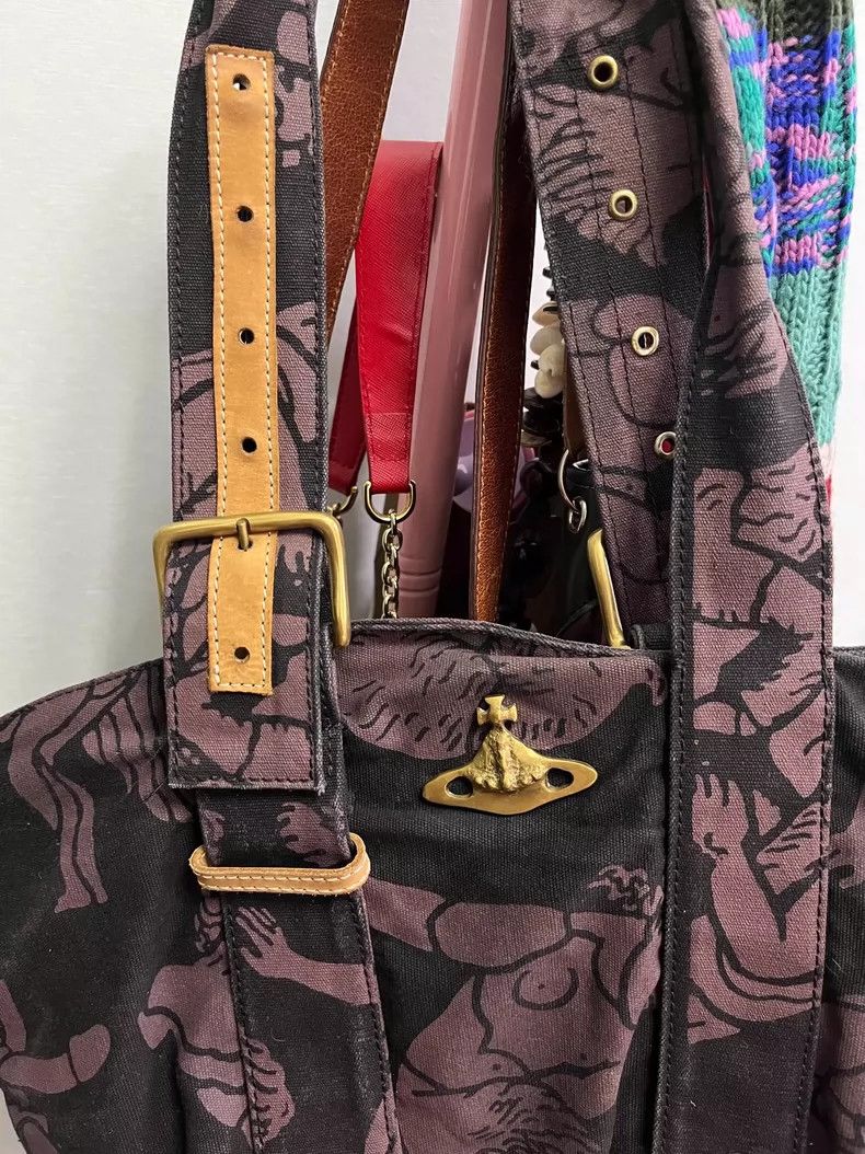 Vivienne Westwood Vivienne Westwood size os Kenyan Series Handmade Bag Size ONE SIZE - 2 Thumbnail