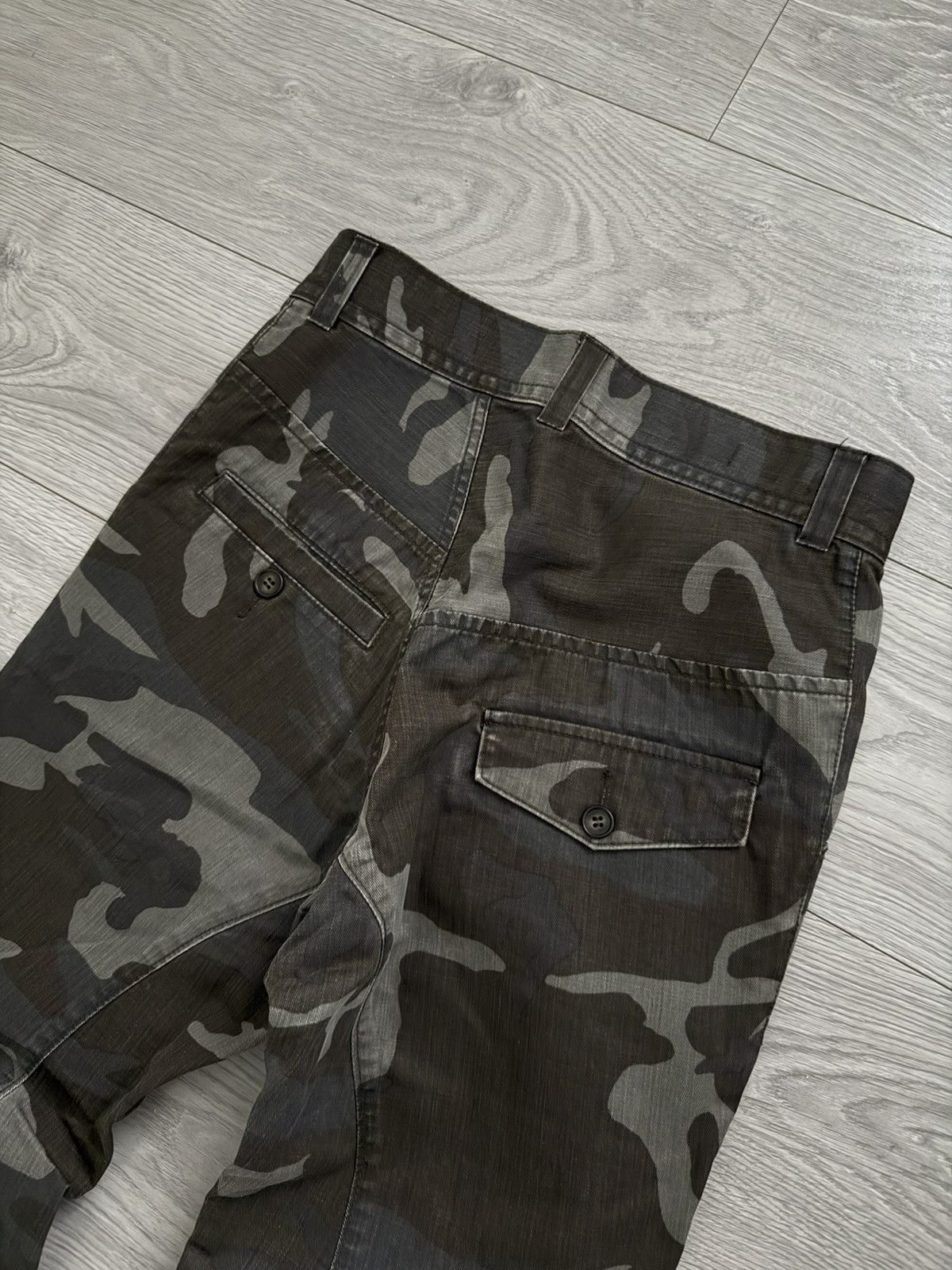 Final Home Final Home 2003 Asymmetrical Fly Camo Pants Size US 30 / EU 46 - 8 Thumbnail