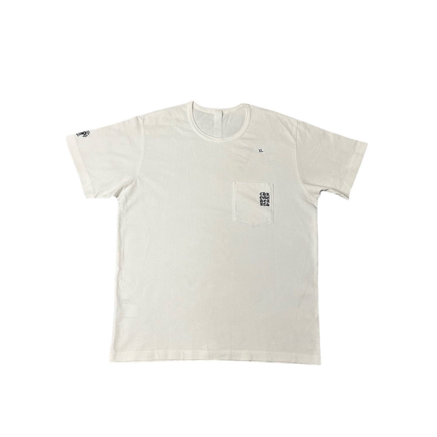 Chrome Hearts Chrome heart white pocket t shirt | Grailed
