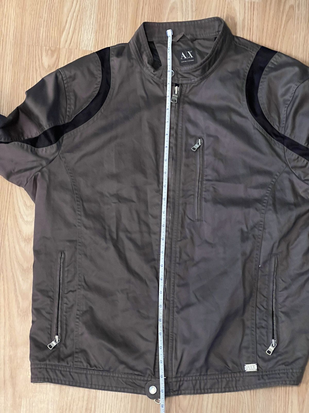 Armani Exchange Motorcycle-esque Jacket Size US XL / EU 56 / 4 - 5 Thumbnail
